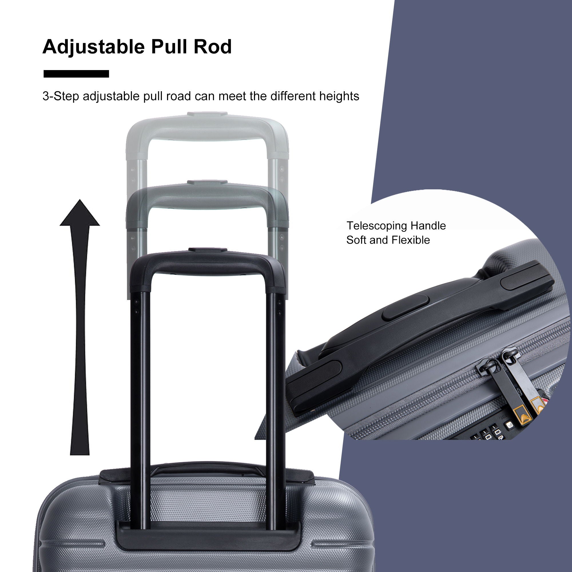 Carry On Luggage Suitcase With Tsa Approved With Wheels