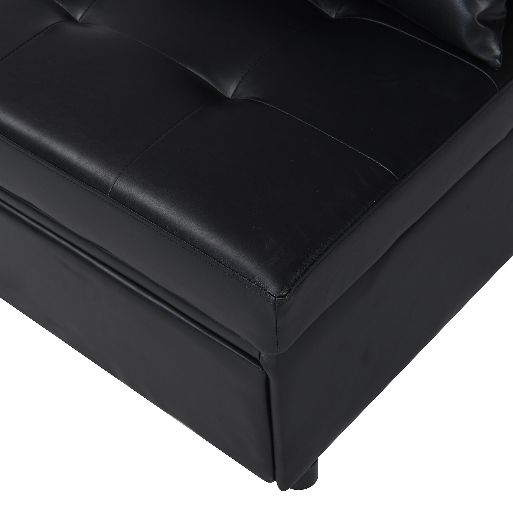 Versatile Folding Ottoman Sofa Bed Multifunctional Space Saver