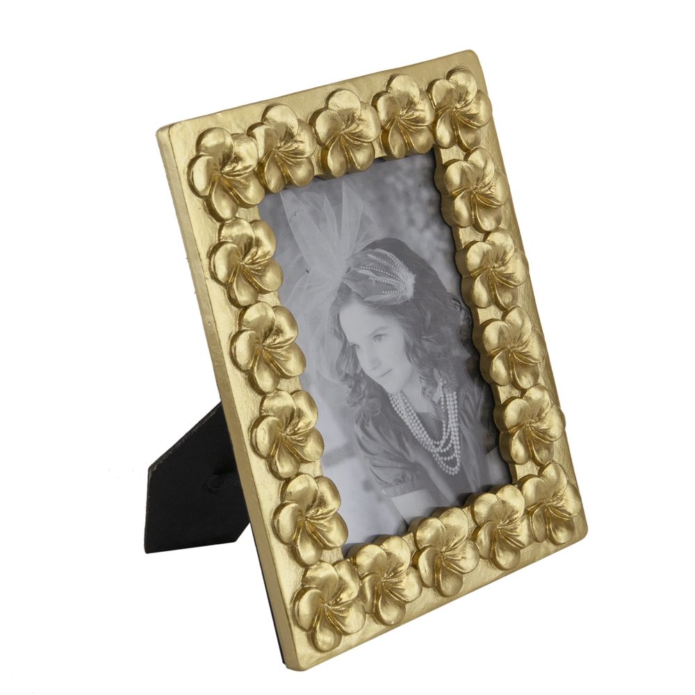 Vintage Photo Frame & Flower Design