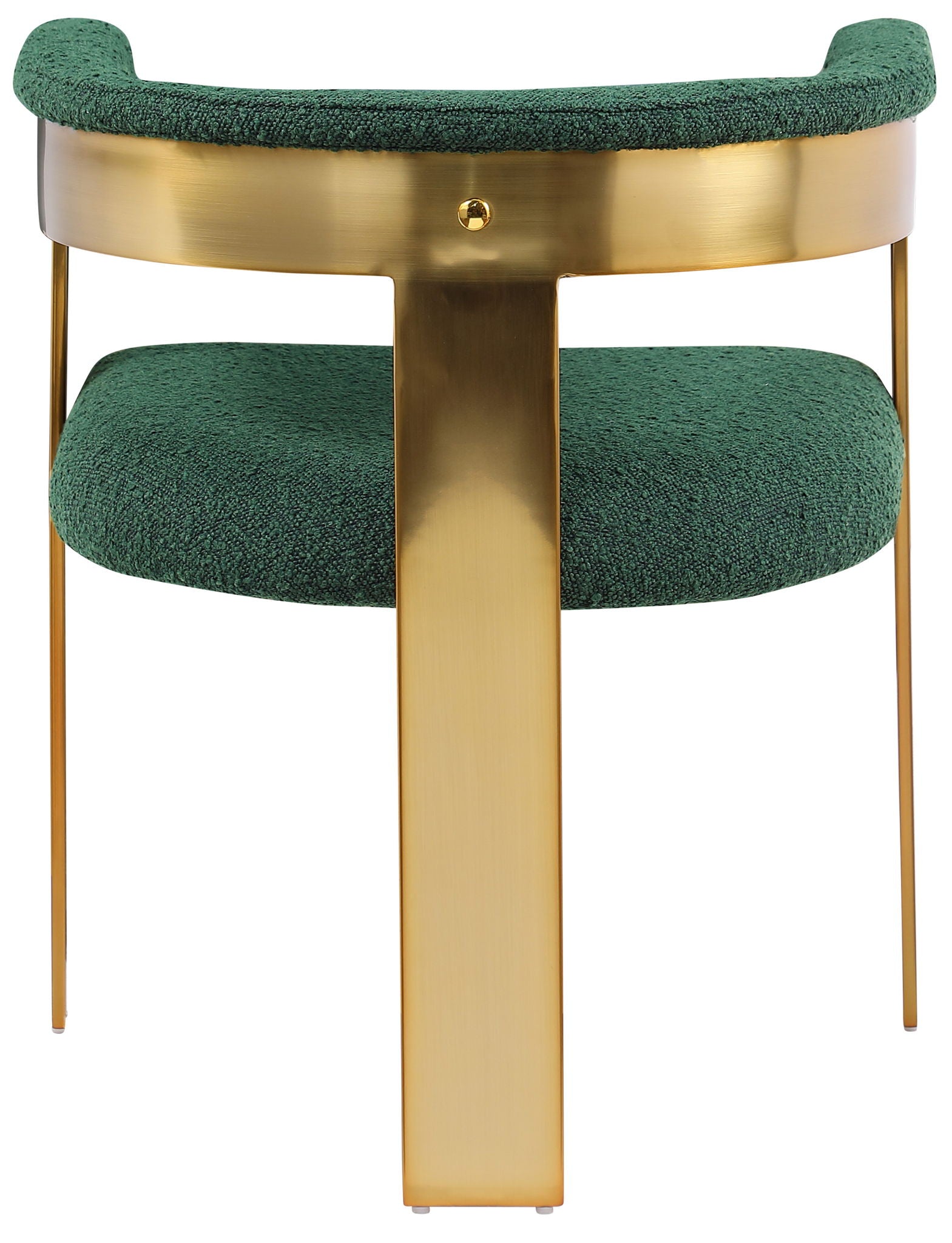 Romeo - Boucle Dining Chair With Gold Base (Set of 2)