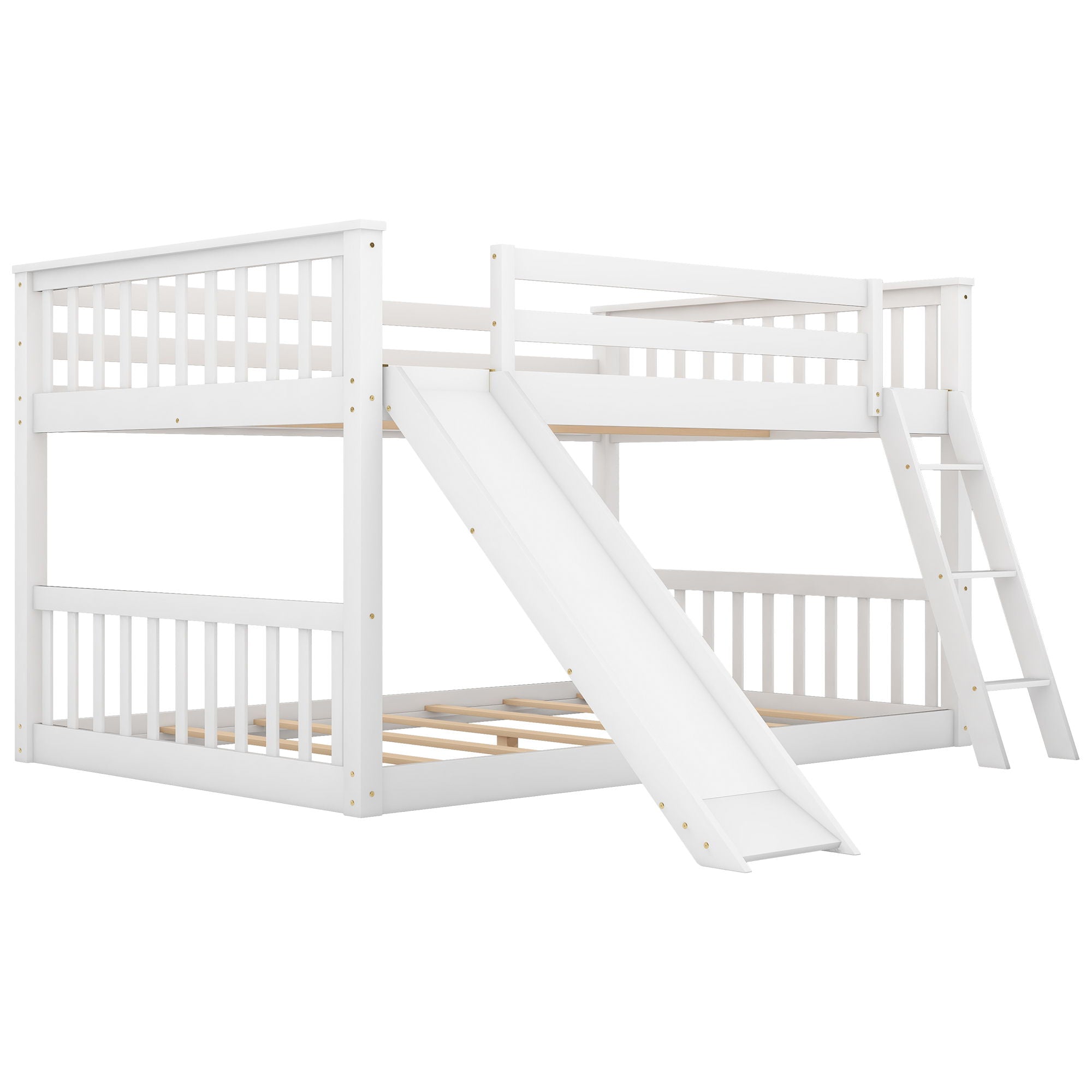 Bunk Bed & Convertible Slide And Ladder