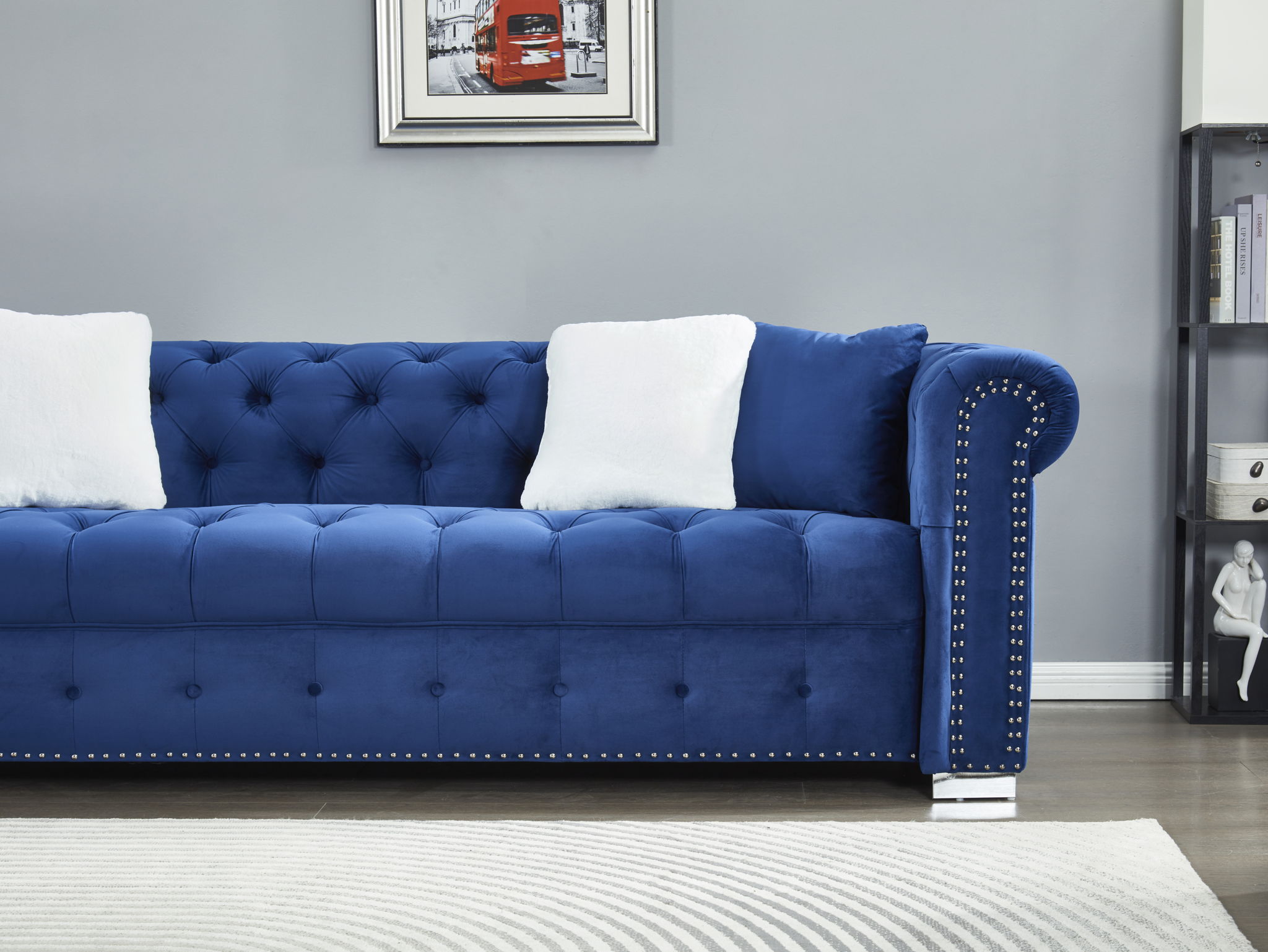 4 Seater Oversized L Shaped Reversible Sectional Sofa