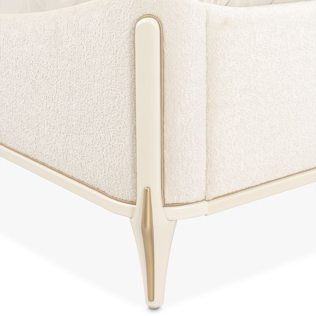 La Terrazza - Queen Panel Bed - Creamy Pearl