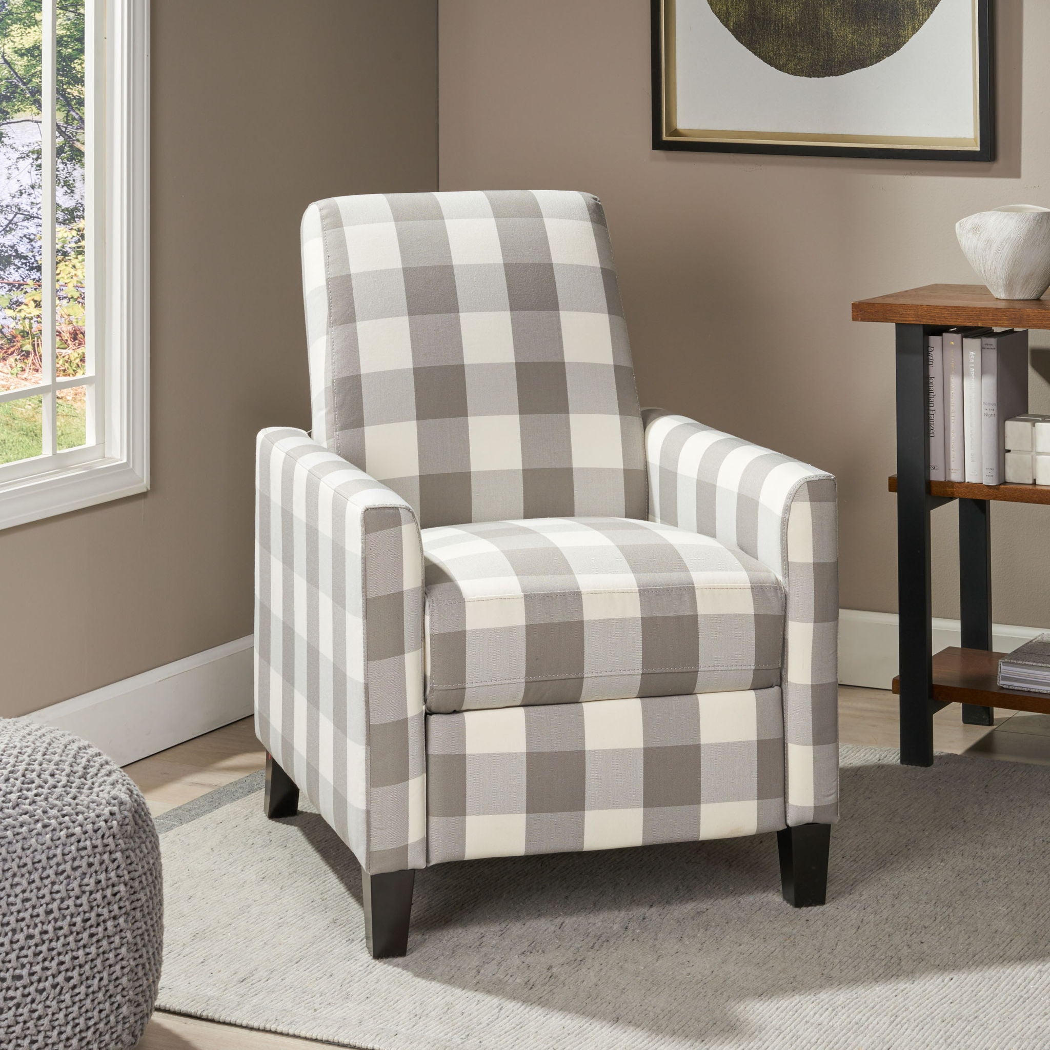 Wide Manual Club Recliner