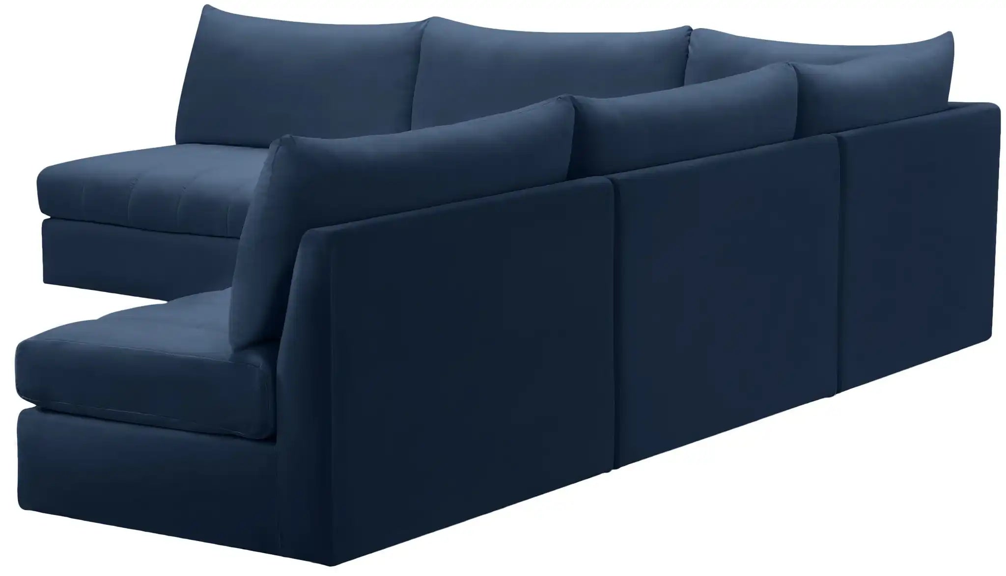 Jacob - Modular Corner Armless Sectional 5 Piece