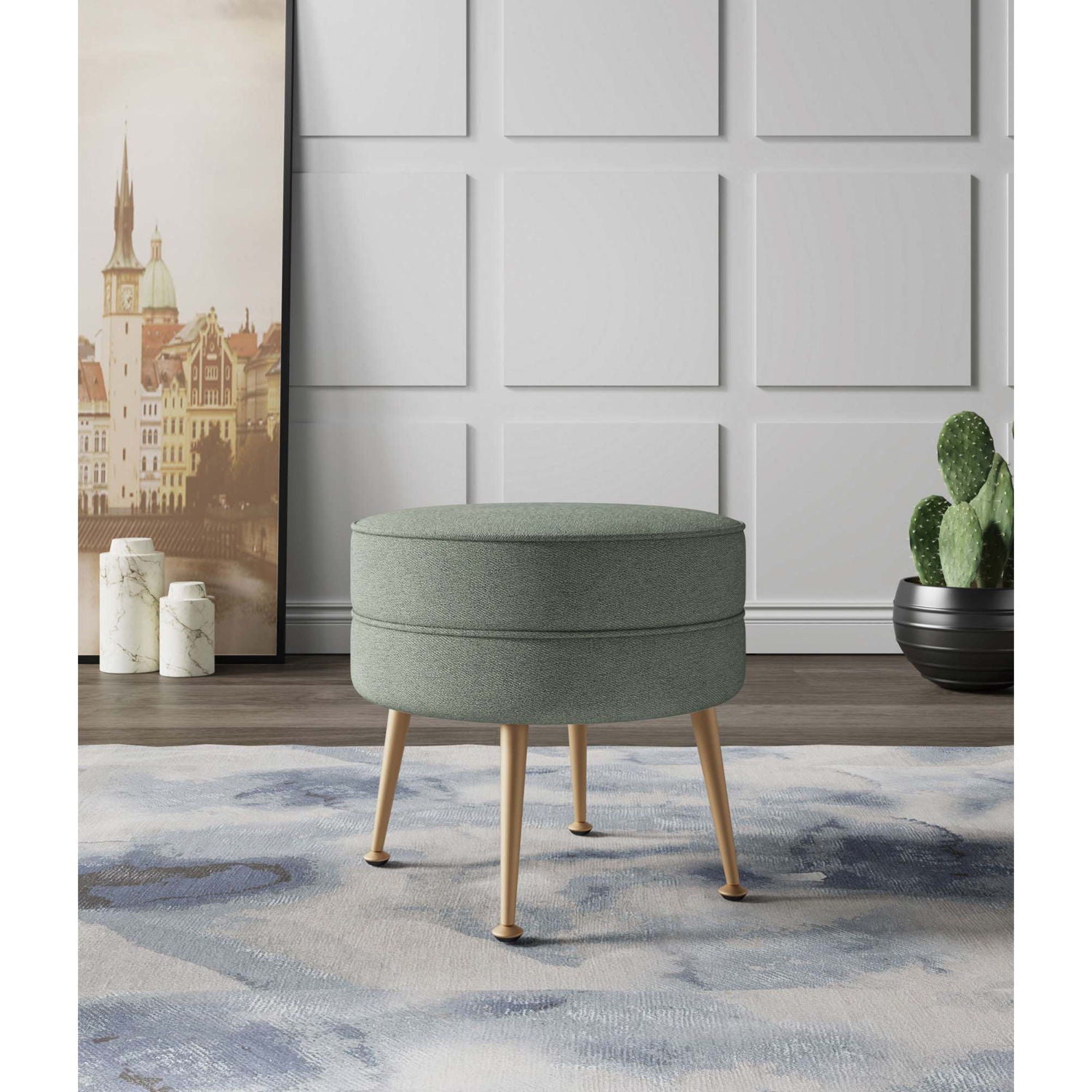 Bailey - Upholstered Accent Ottoman