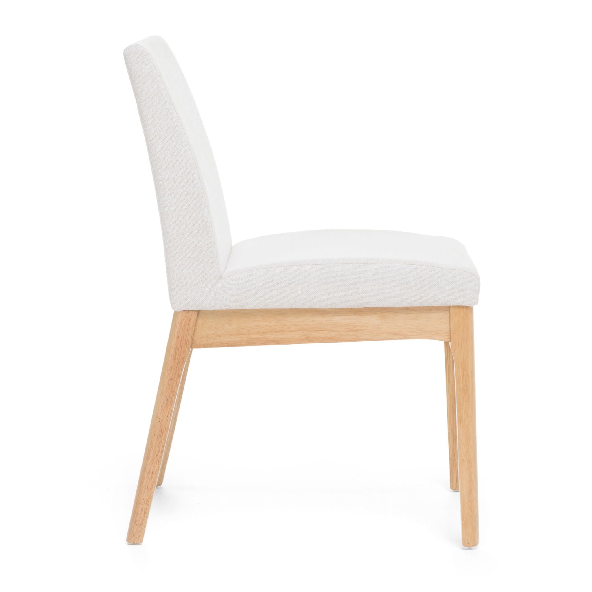 Contemporary Dining Chair SetWith Upholstered Fabric