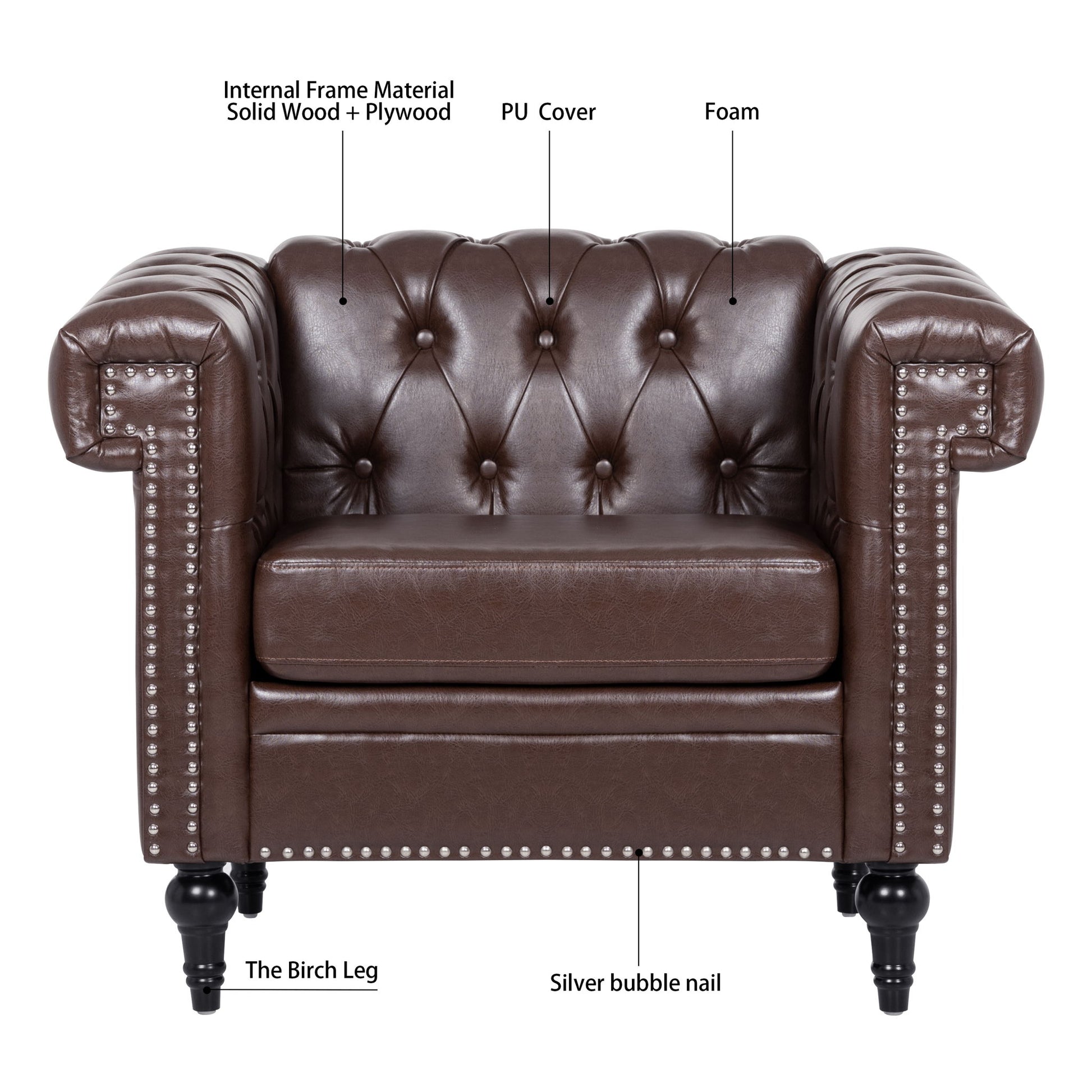1 Seater Sofa Living Room - Best Buy Furniture
