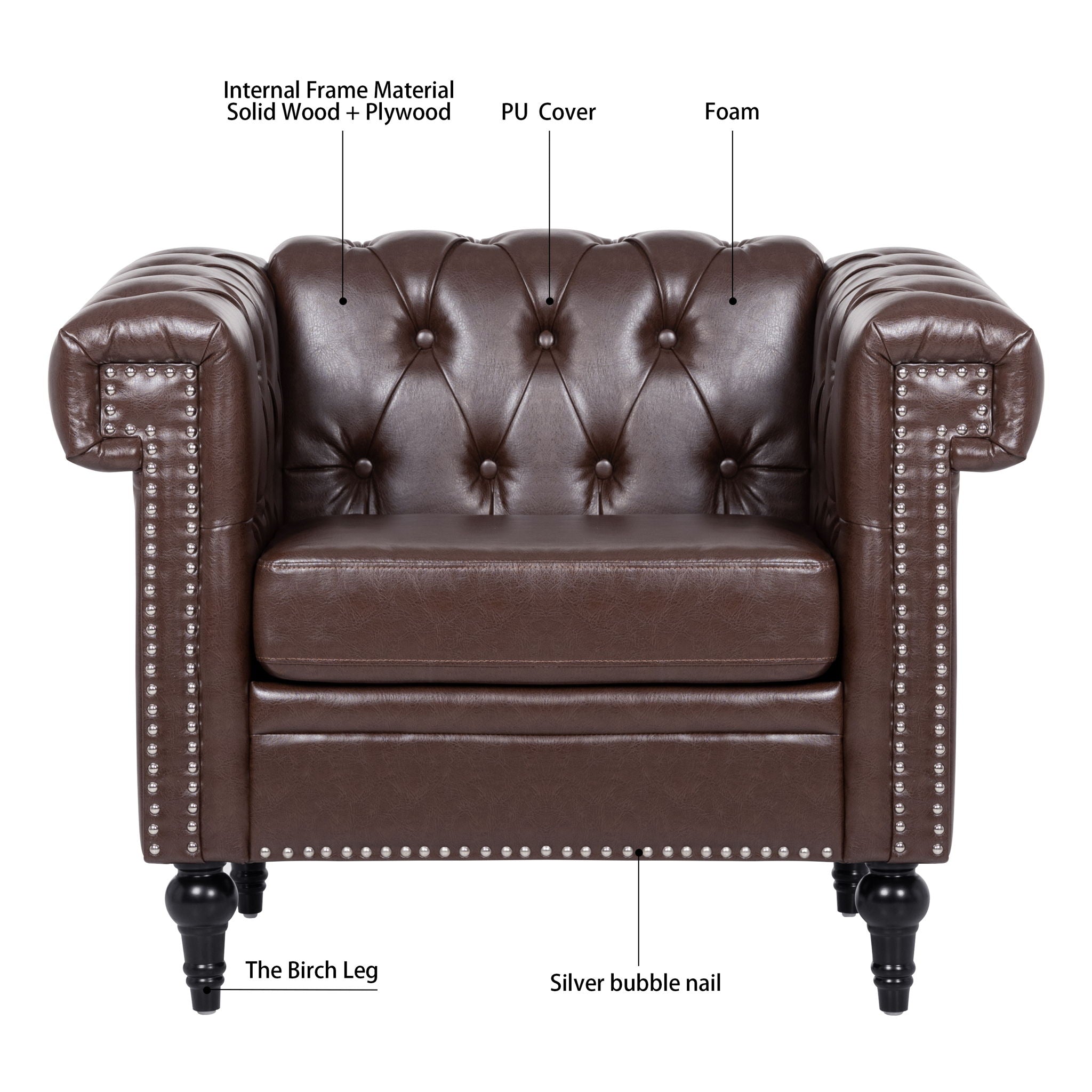 1 Seater Sofa Living Room - Best Buy Furniture