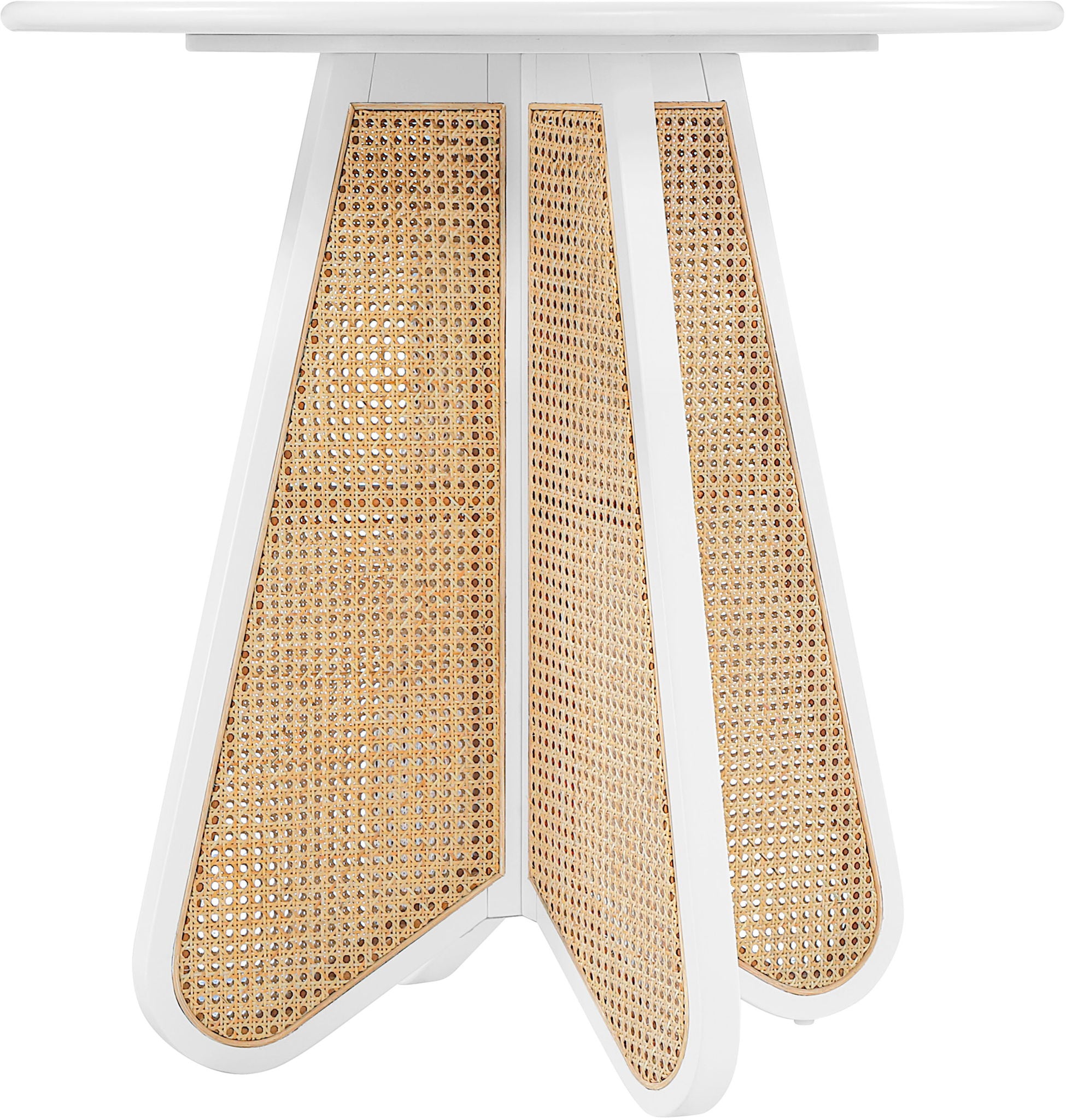 Butterfly - Solid Wood And Natural Cane Table