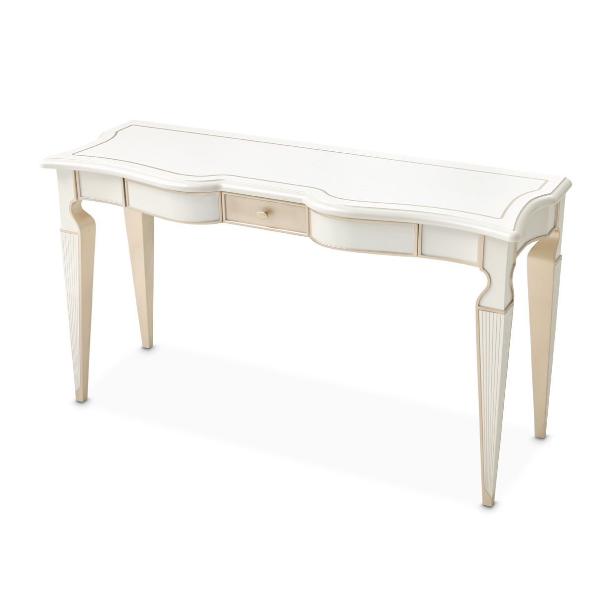 La Marisia - Console Table - Creamy Pearl