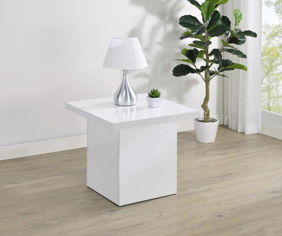 Devar - Square Engineered Wood Table
