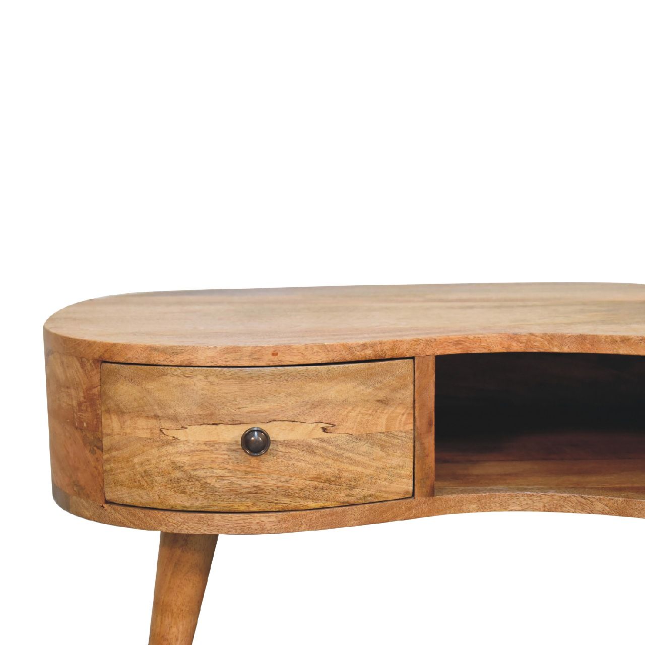 Wave Coffee Table With 1 Drawer