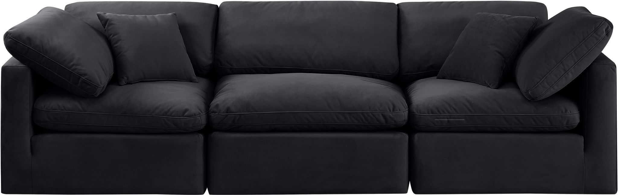 Indulge - Velvet 3 Seat Modular Sofa