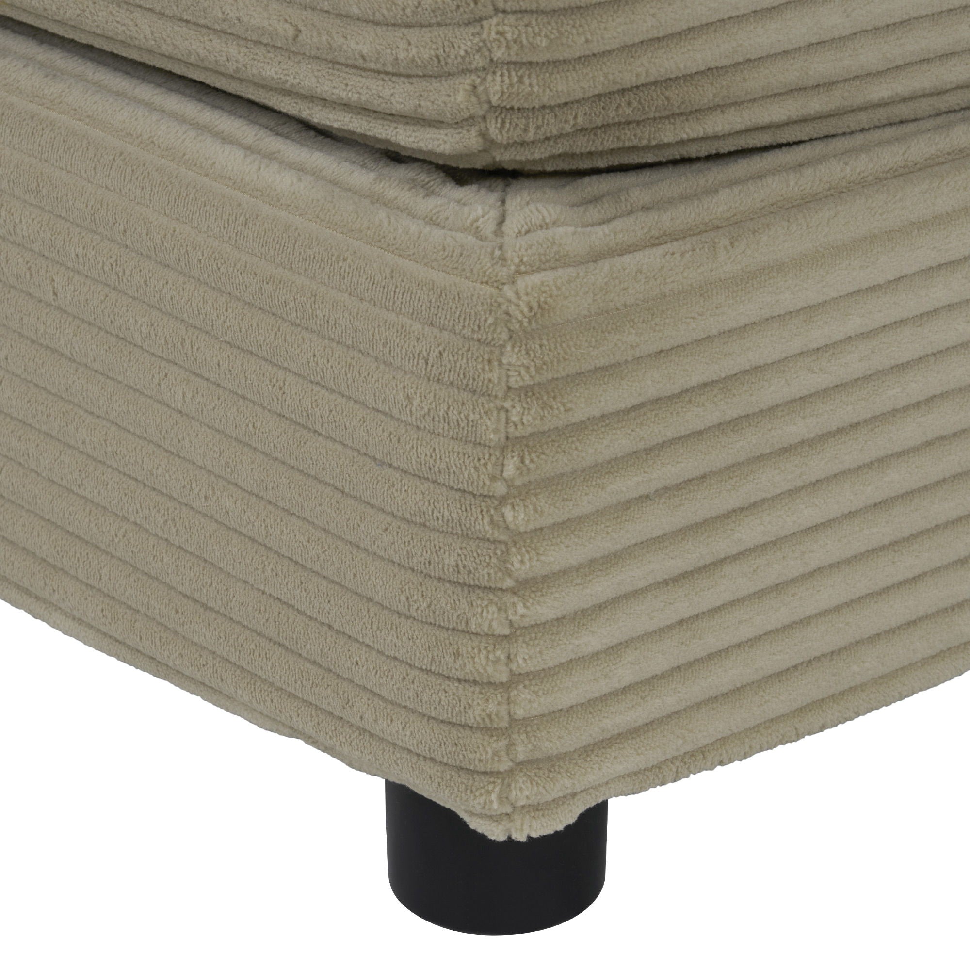 Modern Modular Sectional Sofa With Side Storage Pockets For Living Room