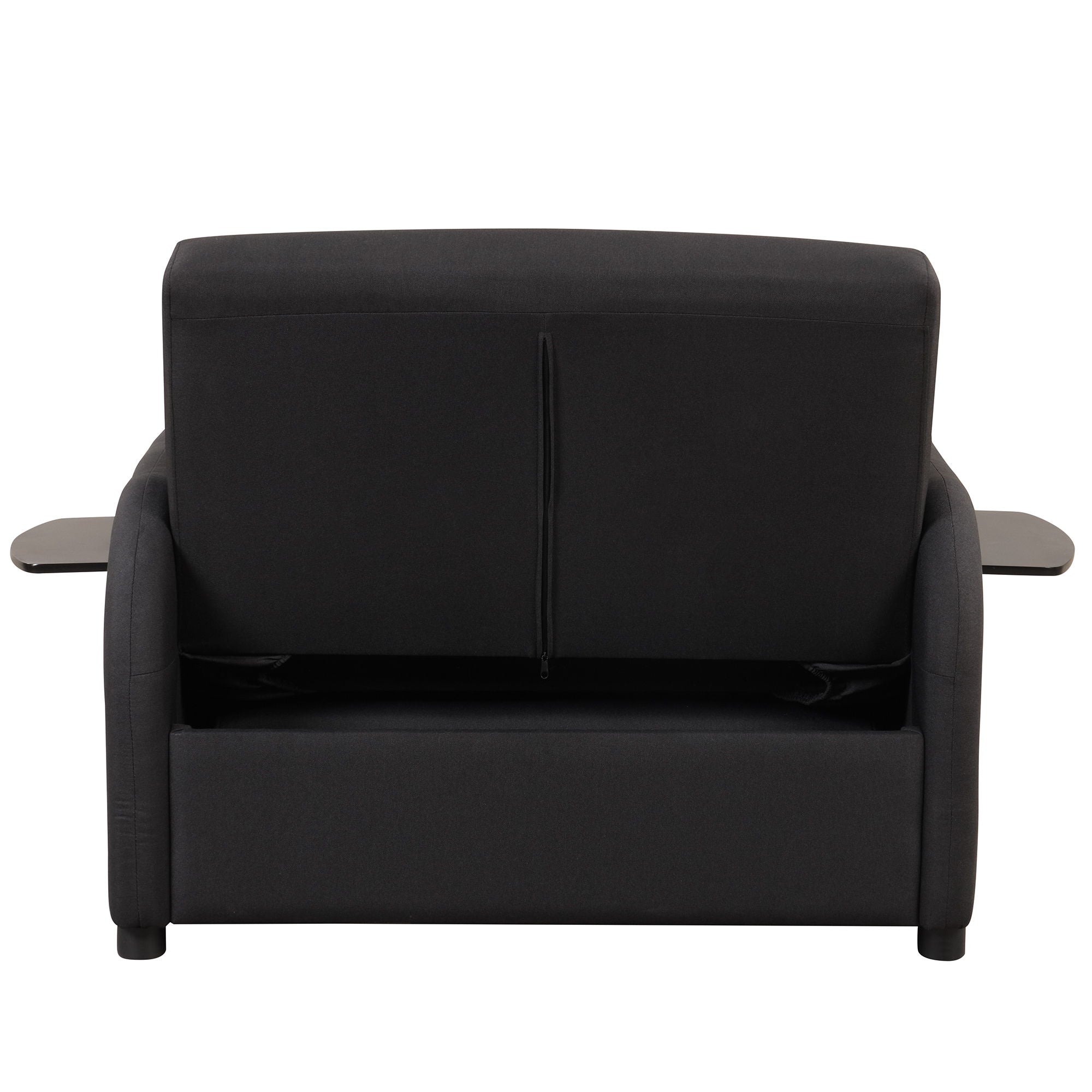 Versatile Pull Out Sofa Sleeper 3 In 1 With Wing Table & USB Charge, Compact Design