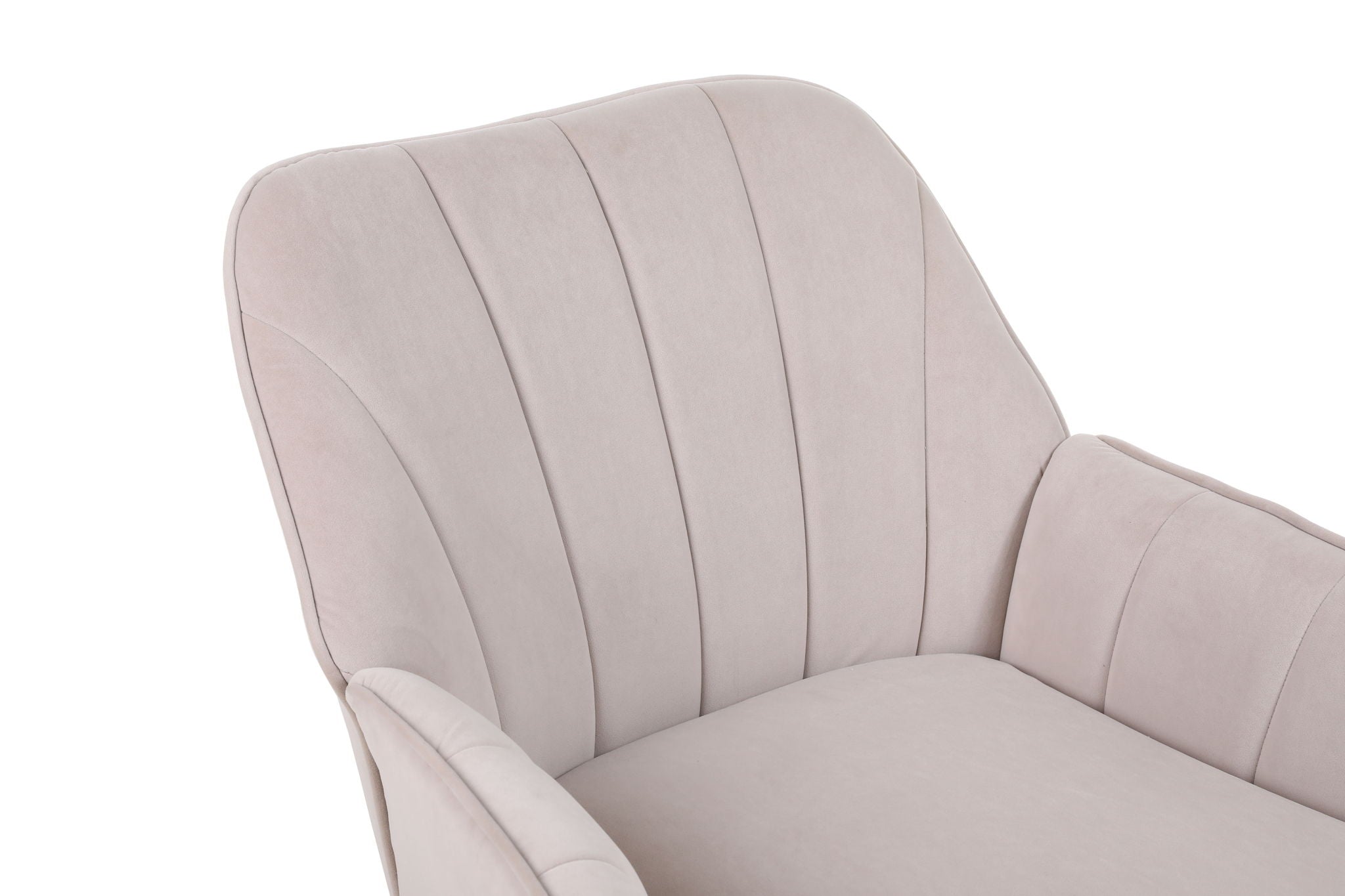 Modern Mid-Century Chair Tufted Sherpa Armchair For Living Room Bedroom Office