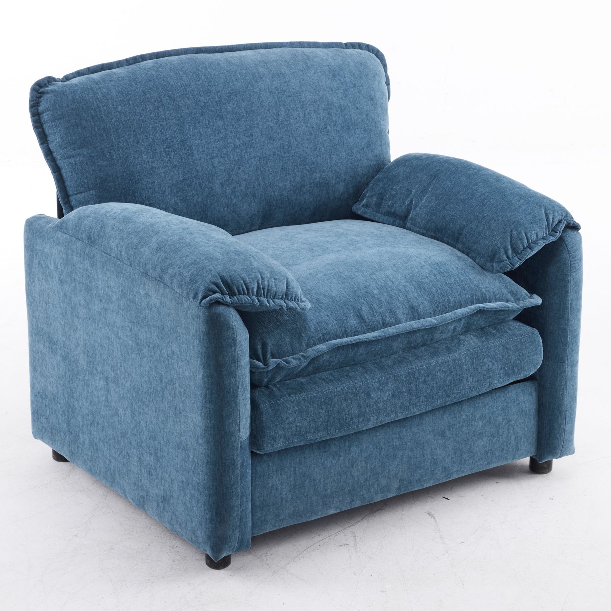 Oversized Reading Armchair With Thick Cushions, High Back Support - Best Buy Furniture