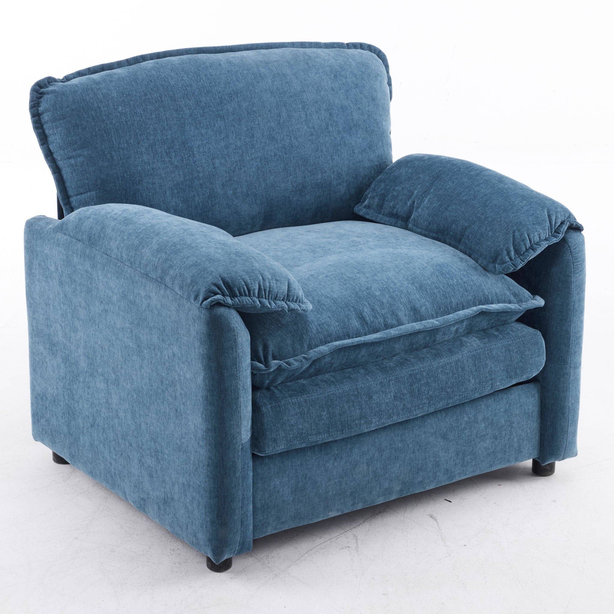 Oversized Reading Armchair With Thick Cushions, High Back Support - Best Buy Furniture