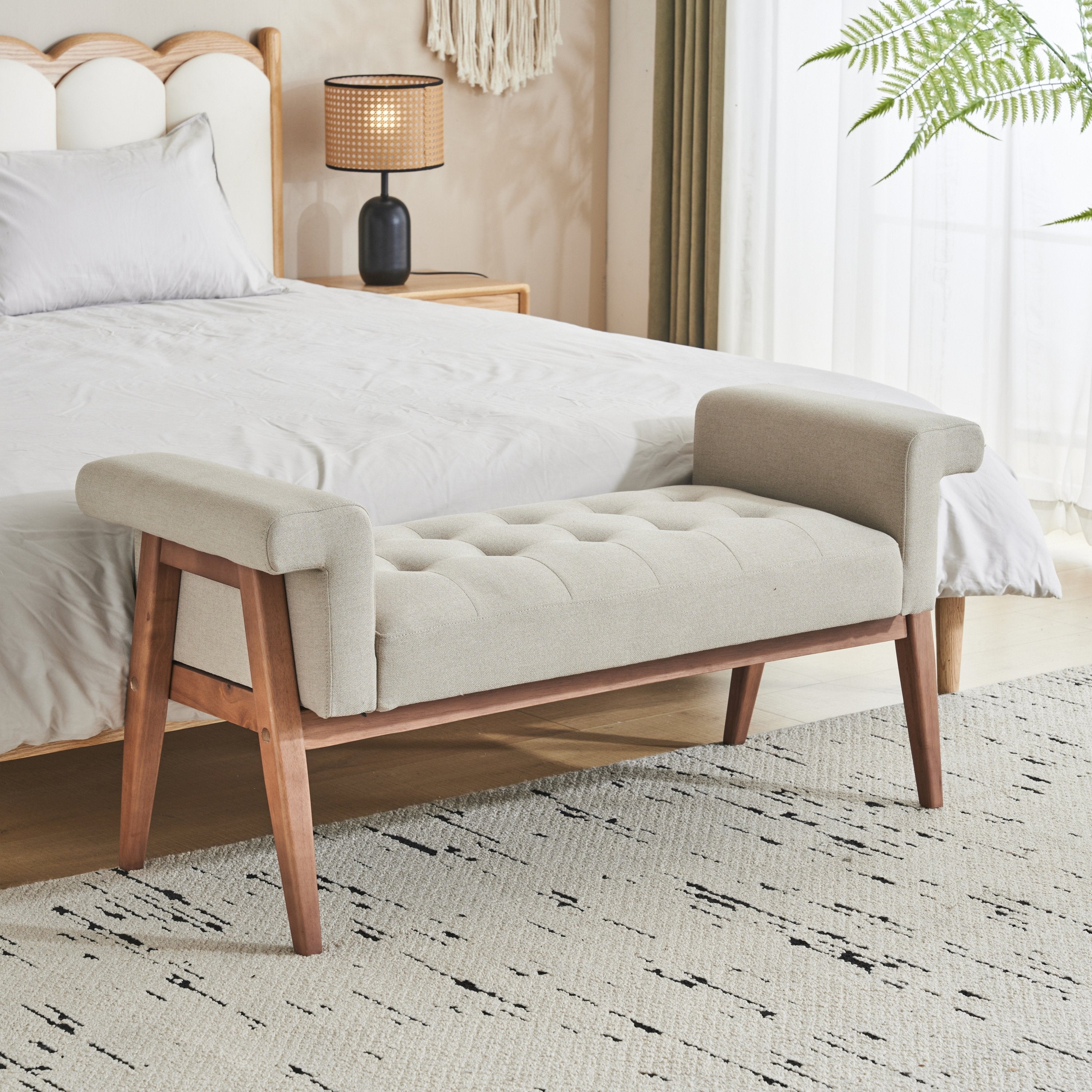 Beige-Linen-Tufted-Ottoman-–-Elegant-Footrest-&-Extra-Seating-Benches