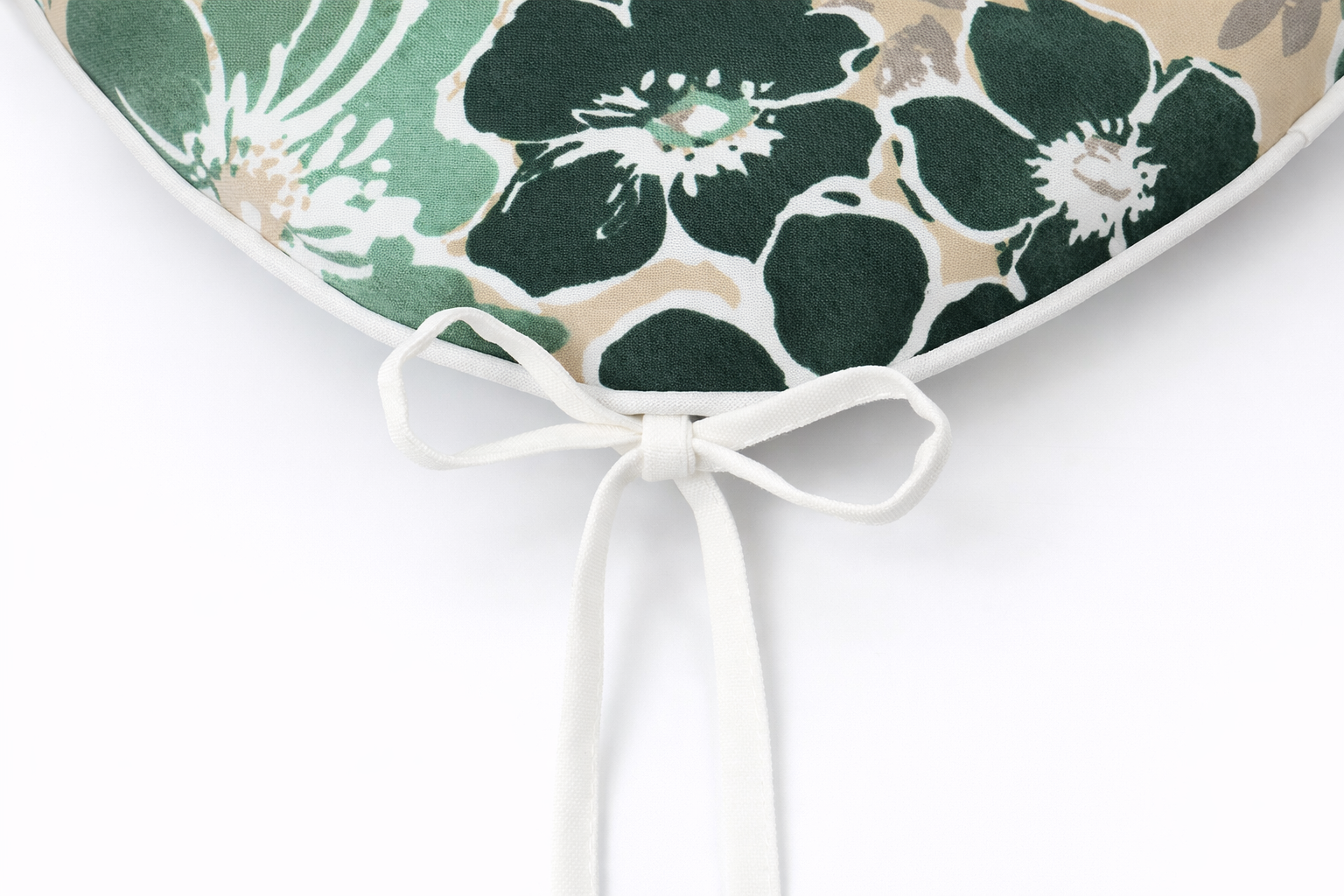 Outdoor Patio Chair Cushions, Water-Repellent U-Shape Thick Foam Seat Cushions with Ties