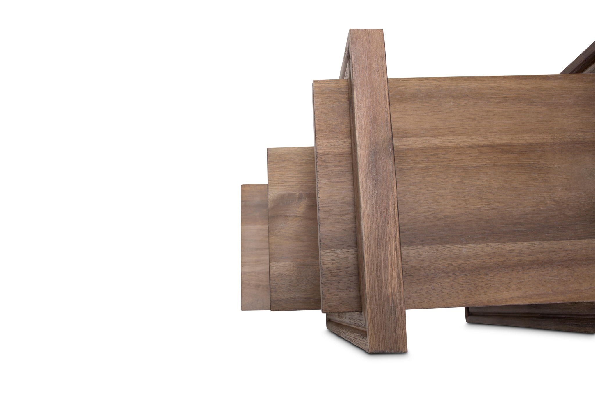 Hudson Ferry - Chair Side Table - Driftwood