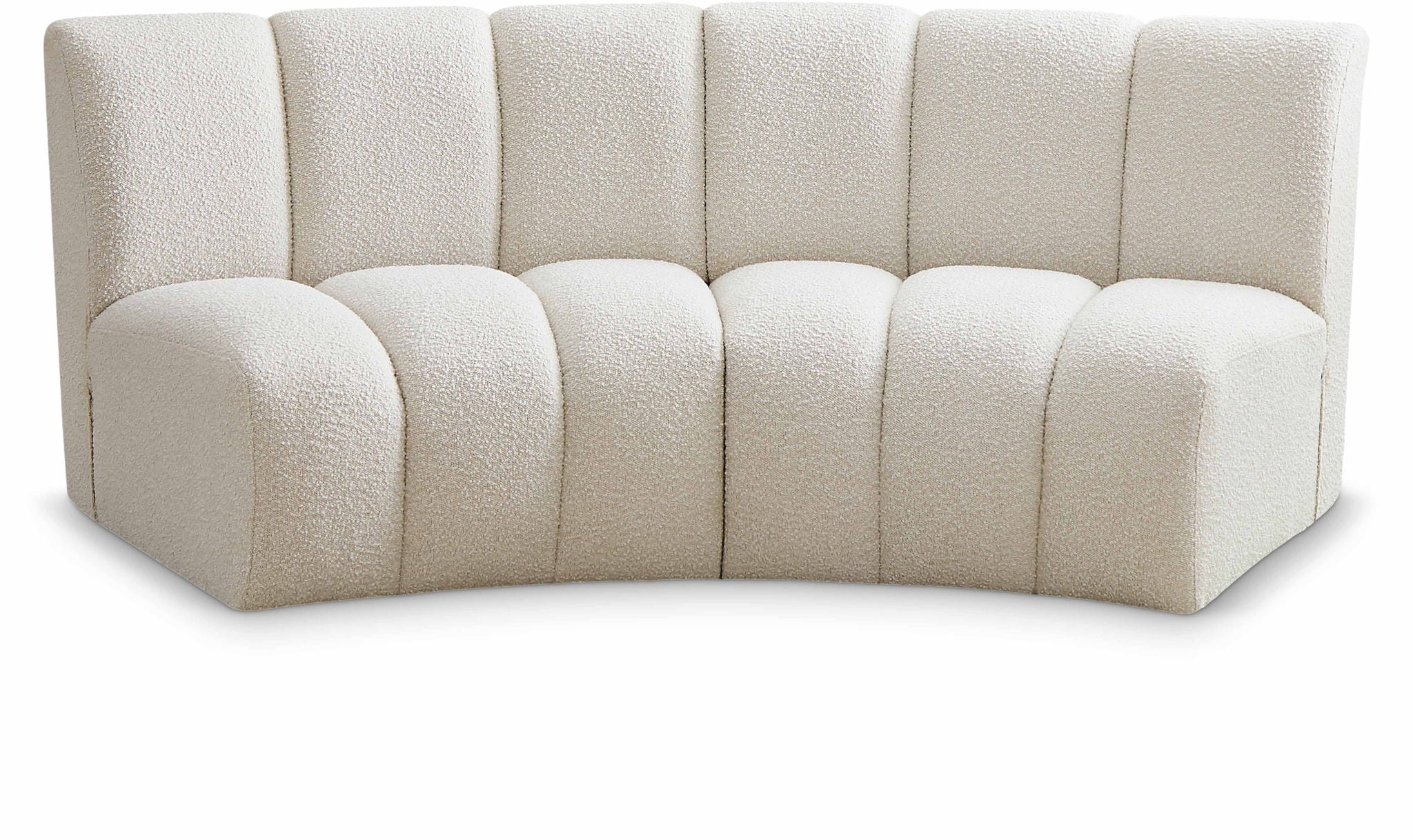 Infinity - 2 Piece Boucle Modular Sectional