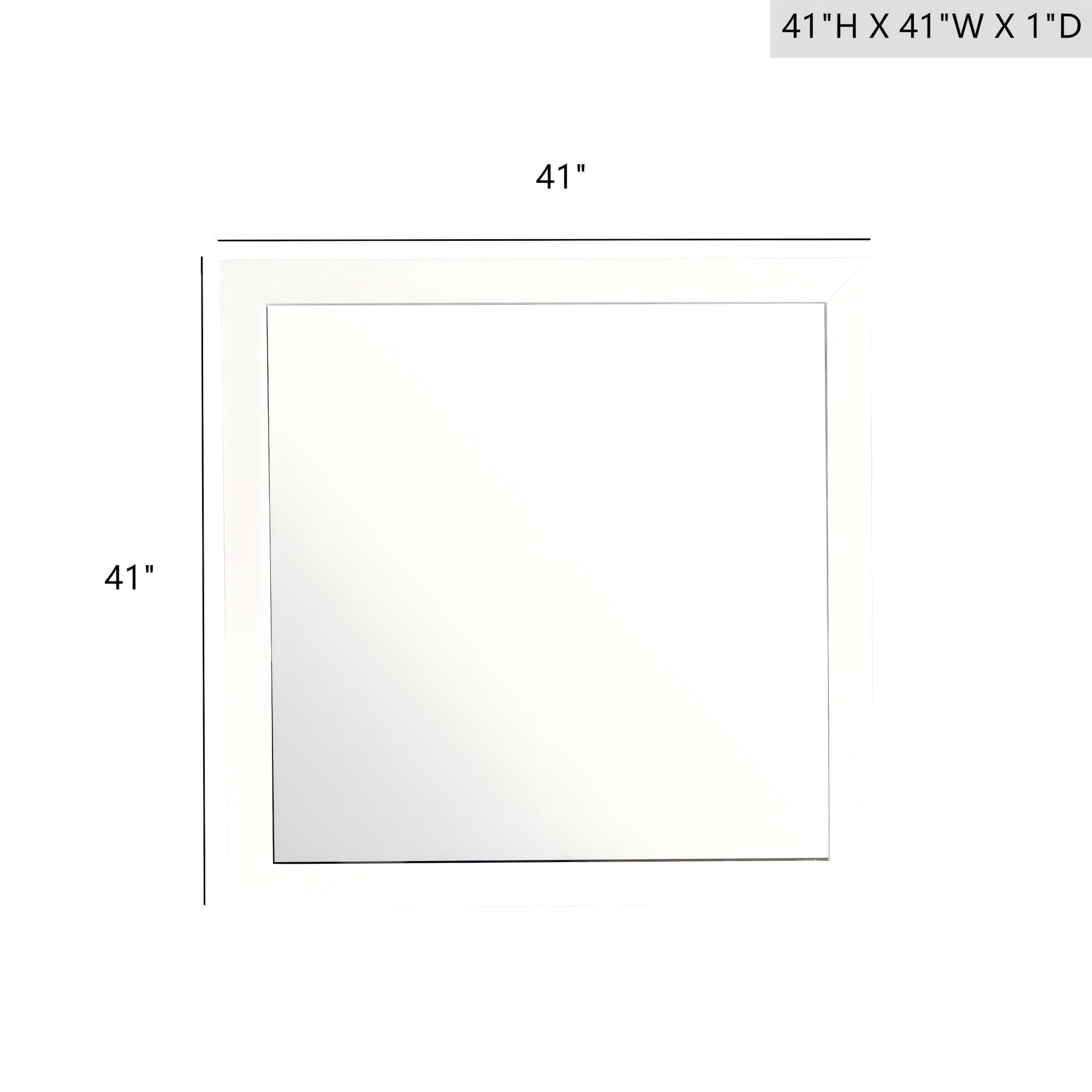 Modern Design Transitional Wall Mirror - Best Buy Furniture