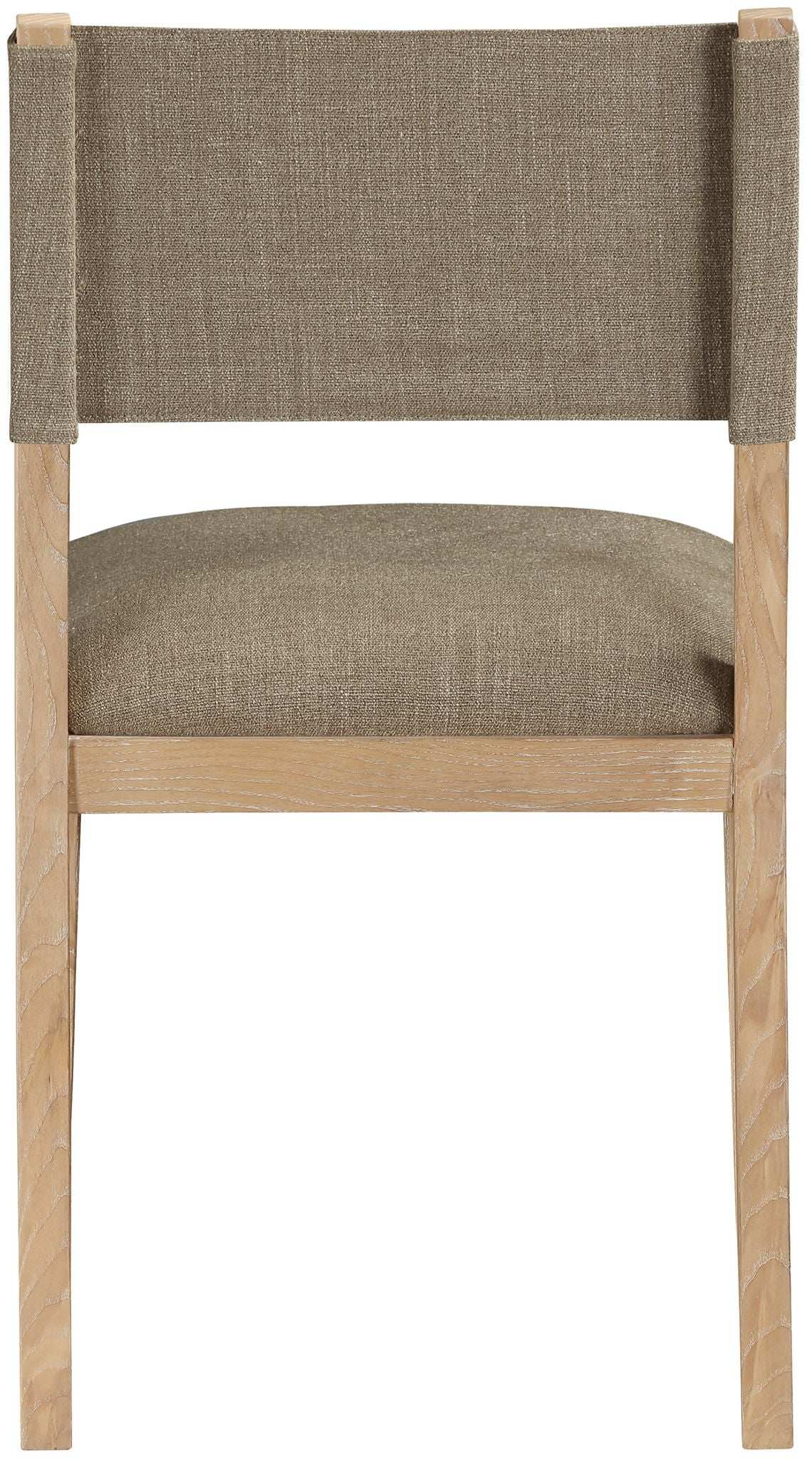 Avon - Linen Textured Performance Fabric Upholstered Dining Side Chair (Set of 2)