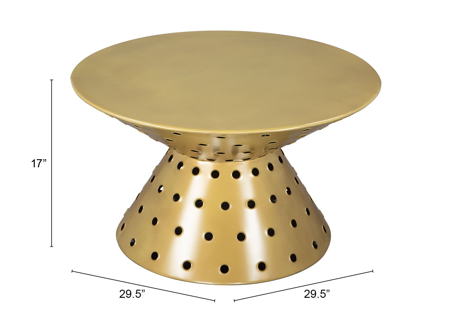 Electron - Coffee Table - Gold