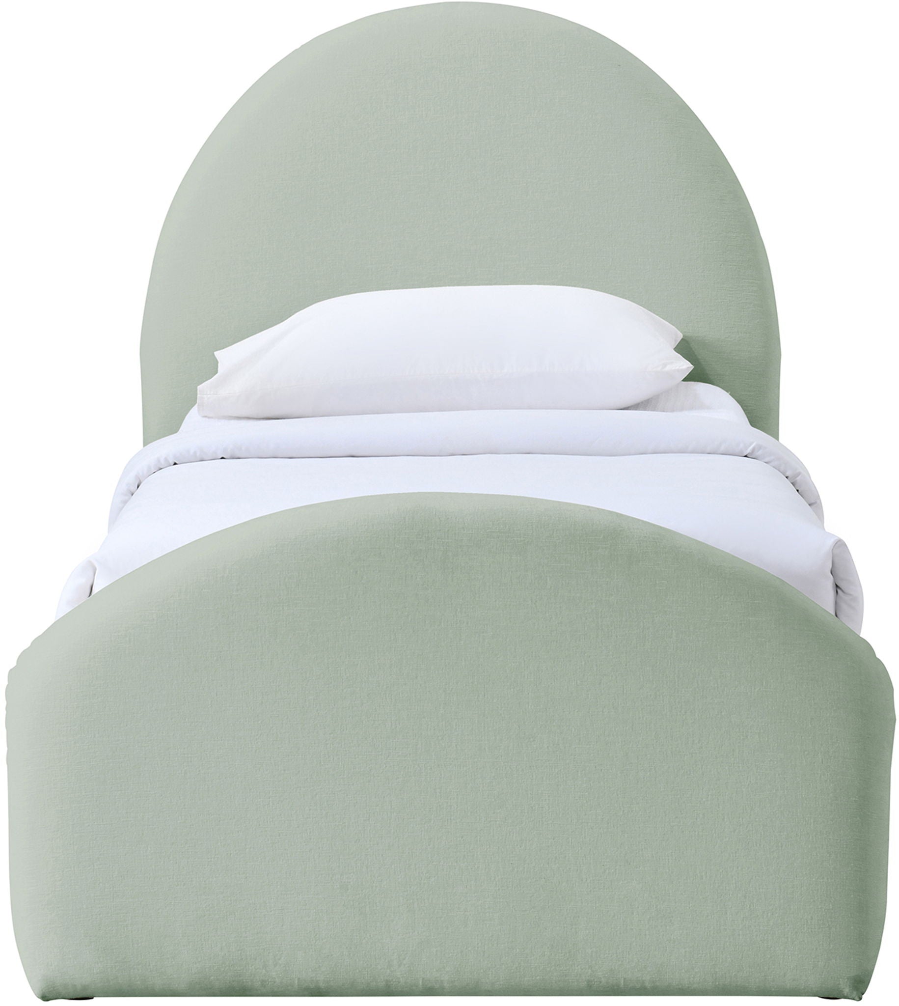 Andaz - Chenille Fabric Upholstered Bed