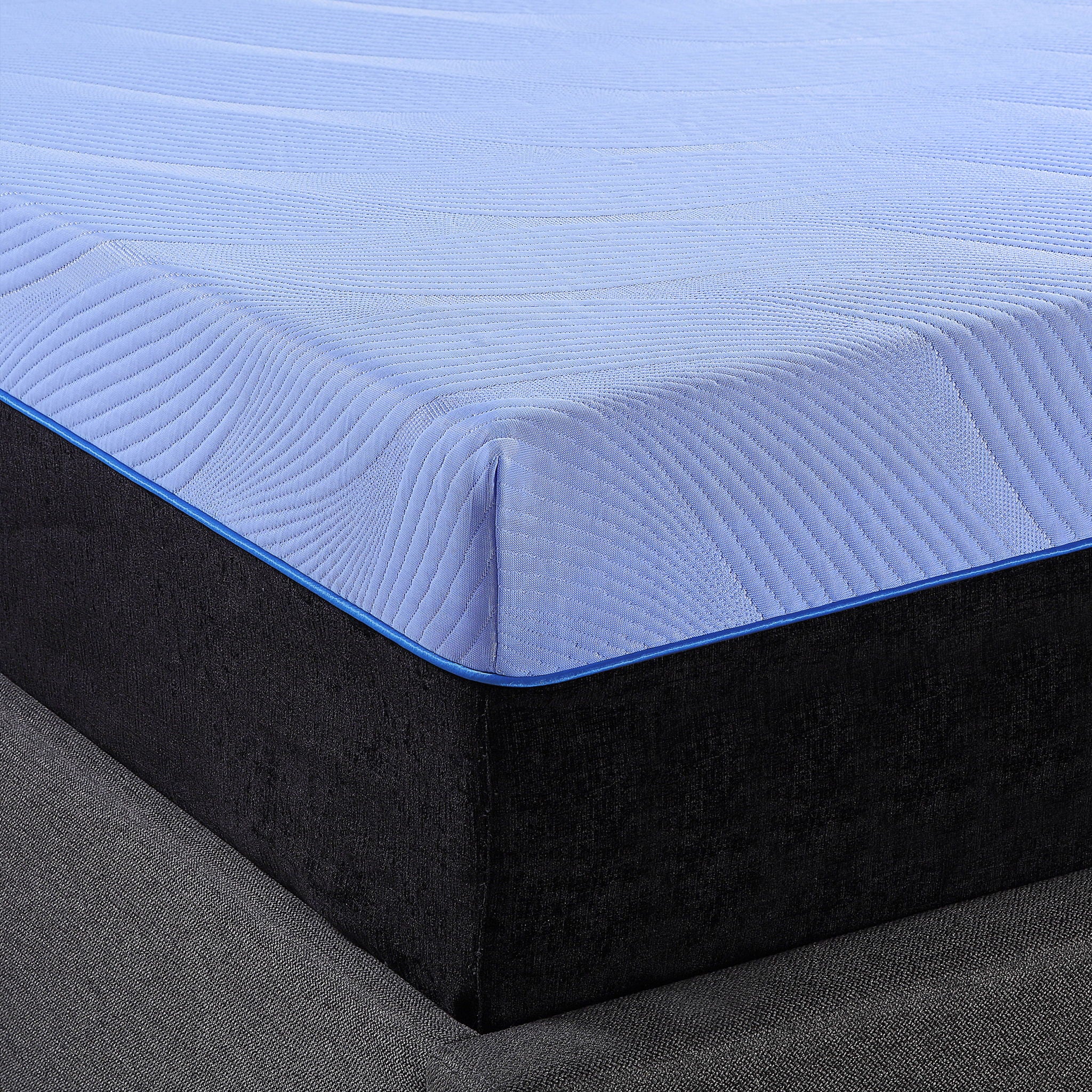 Refresh - 12" Flex Head Memory Foam Hybrid Mattress And Adjustable Base Bundle - Best Buy Furniture