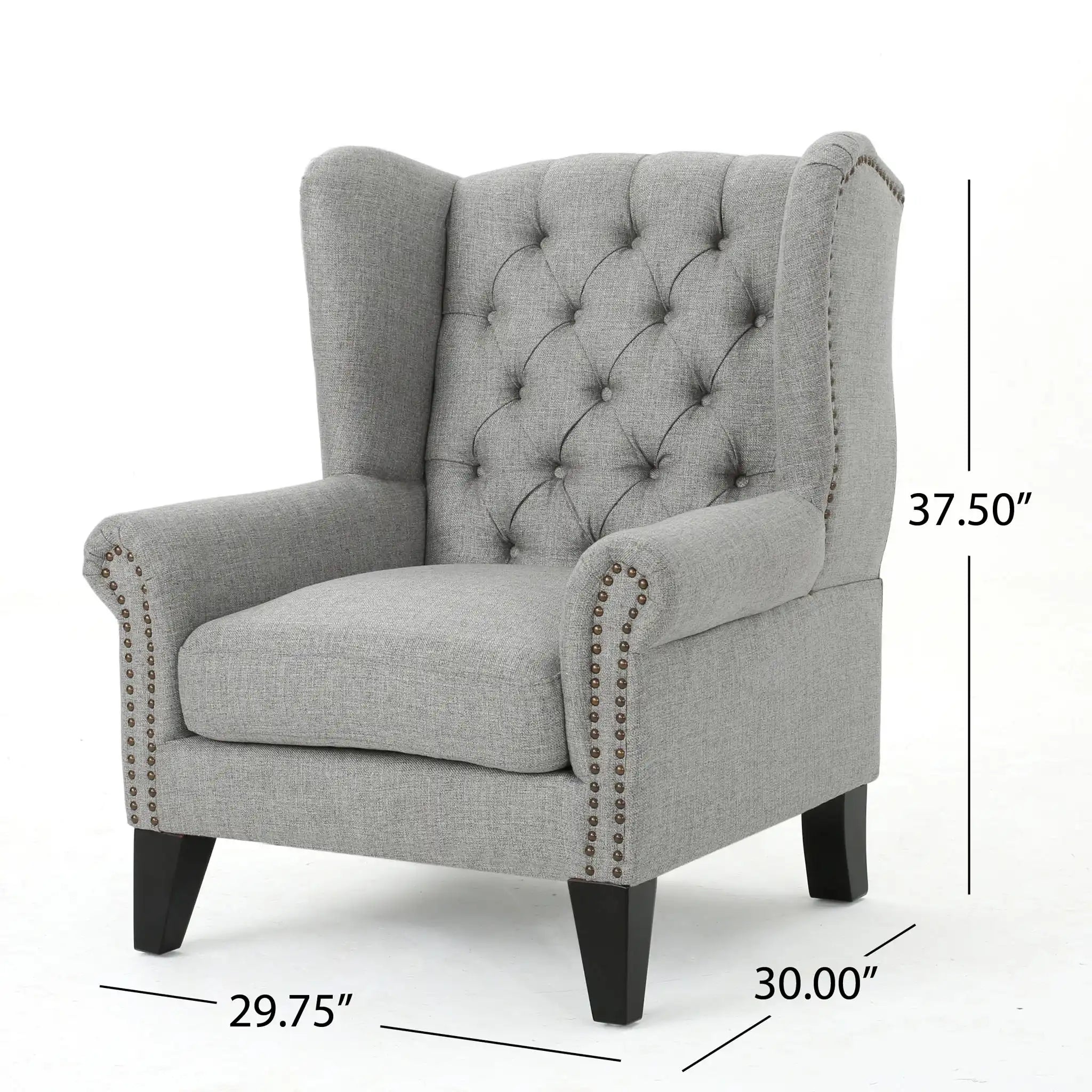 Mid Century Modern Arm Reading Chair For Living Room