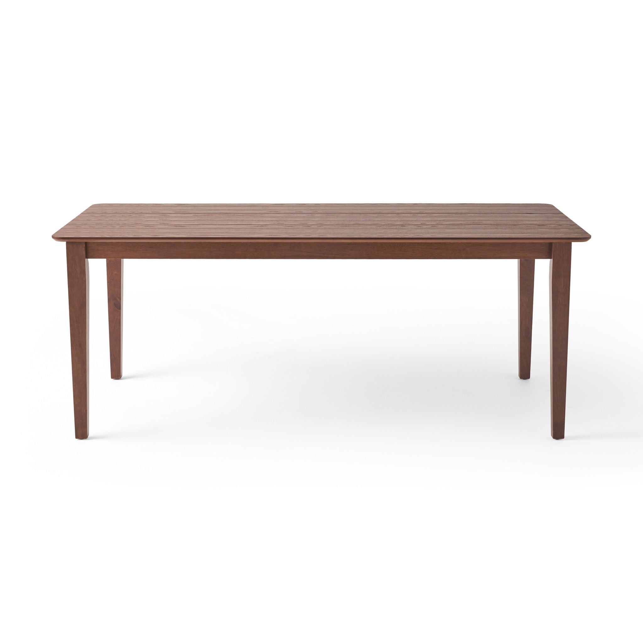 Farmhouse Charm Dining Table With Square Leg
