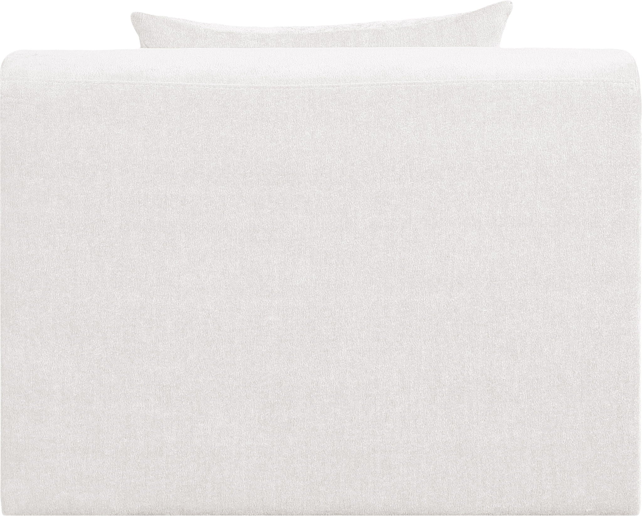 Stellar - Chenille Fabric Upholstered Modular Armless Chair