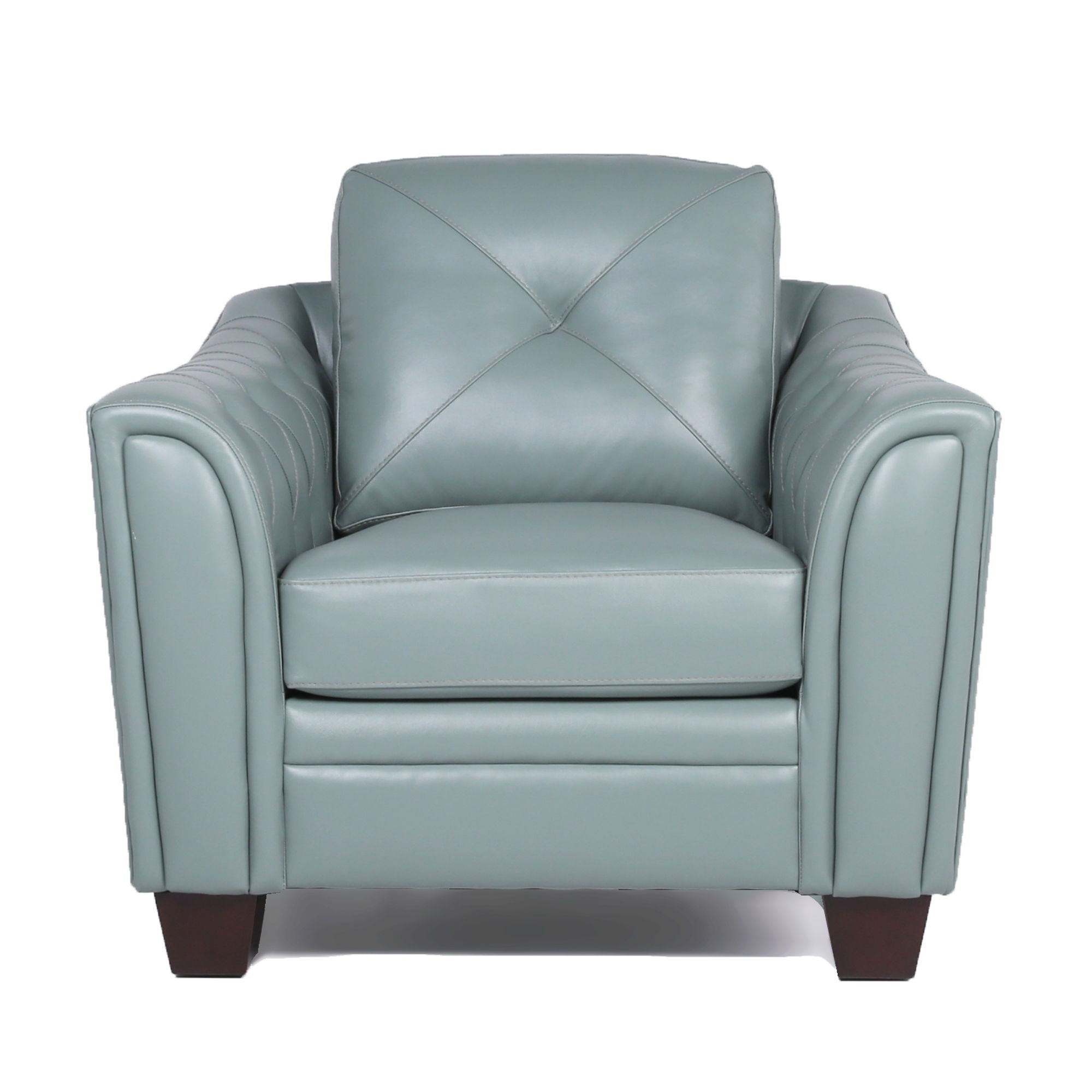Modern Tufted Leather Chair - Best Buy Furniture