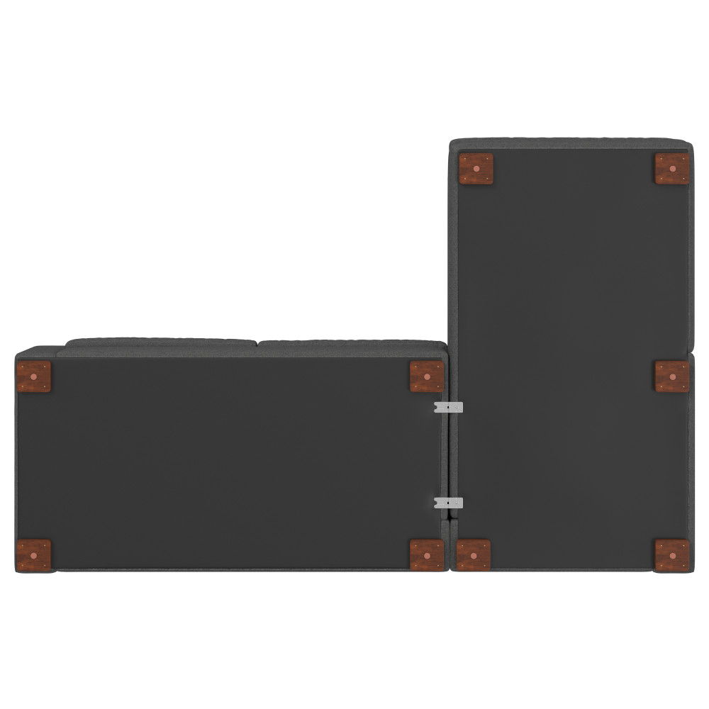 Charlie - Upholstered Deep Seater Sectional Sofa - Best Buy Furniture