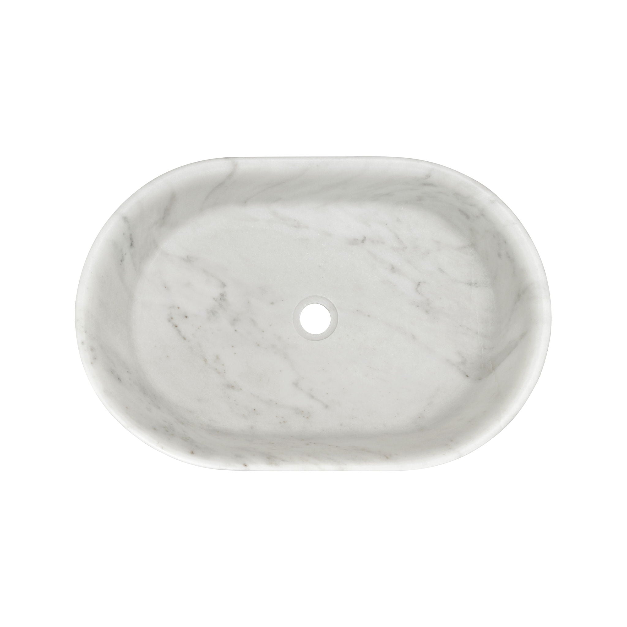 Bathroom Vessel Sink, Semi Polished Surface