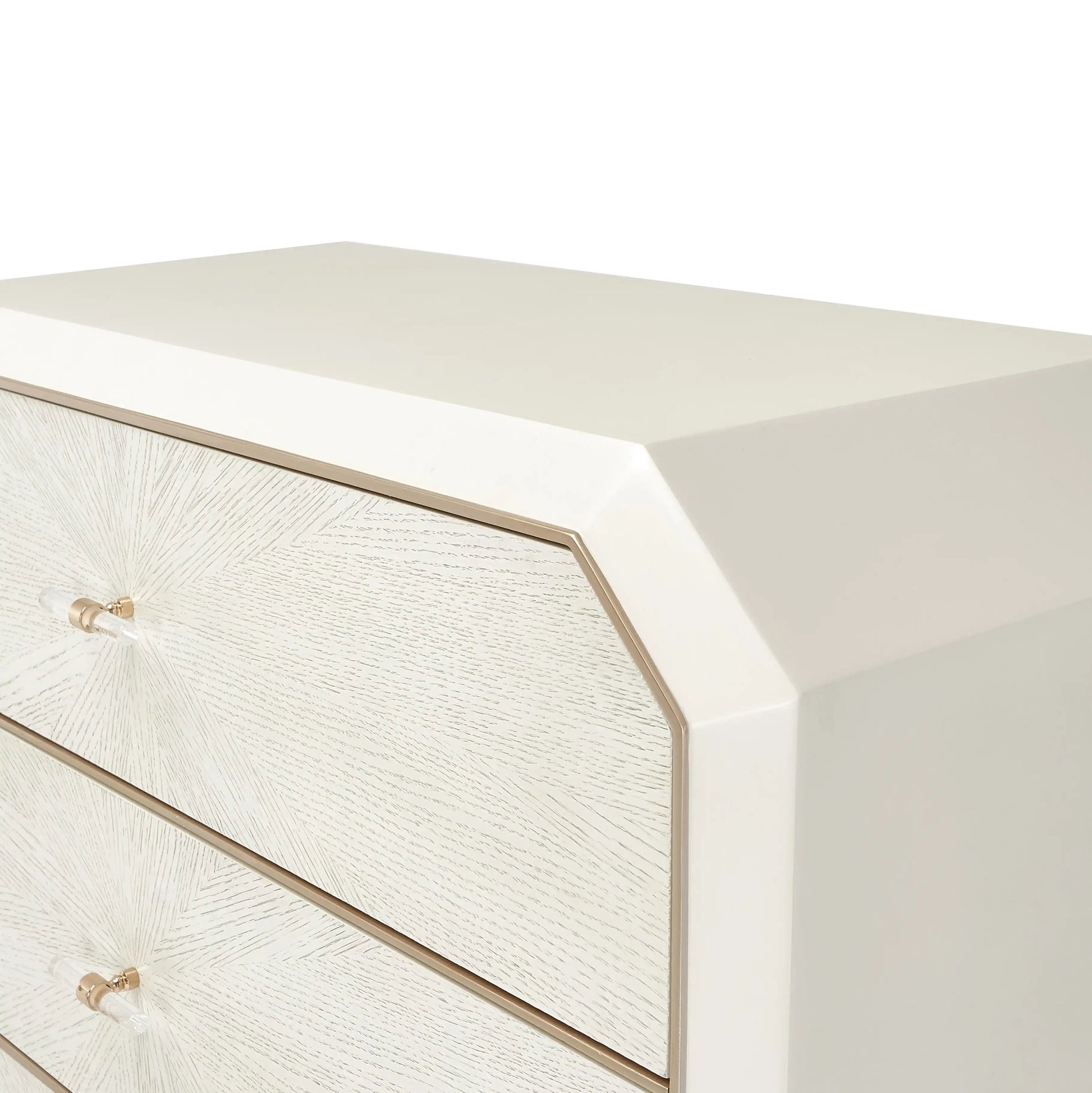 La Rachelle - 5-Drawer Chest - Champagne - Best Buy Furniture