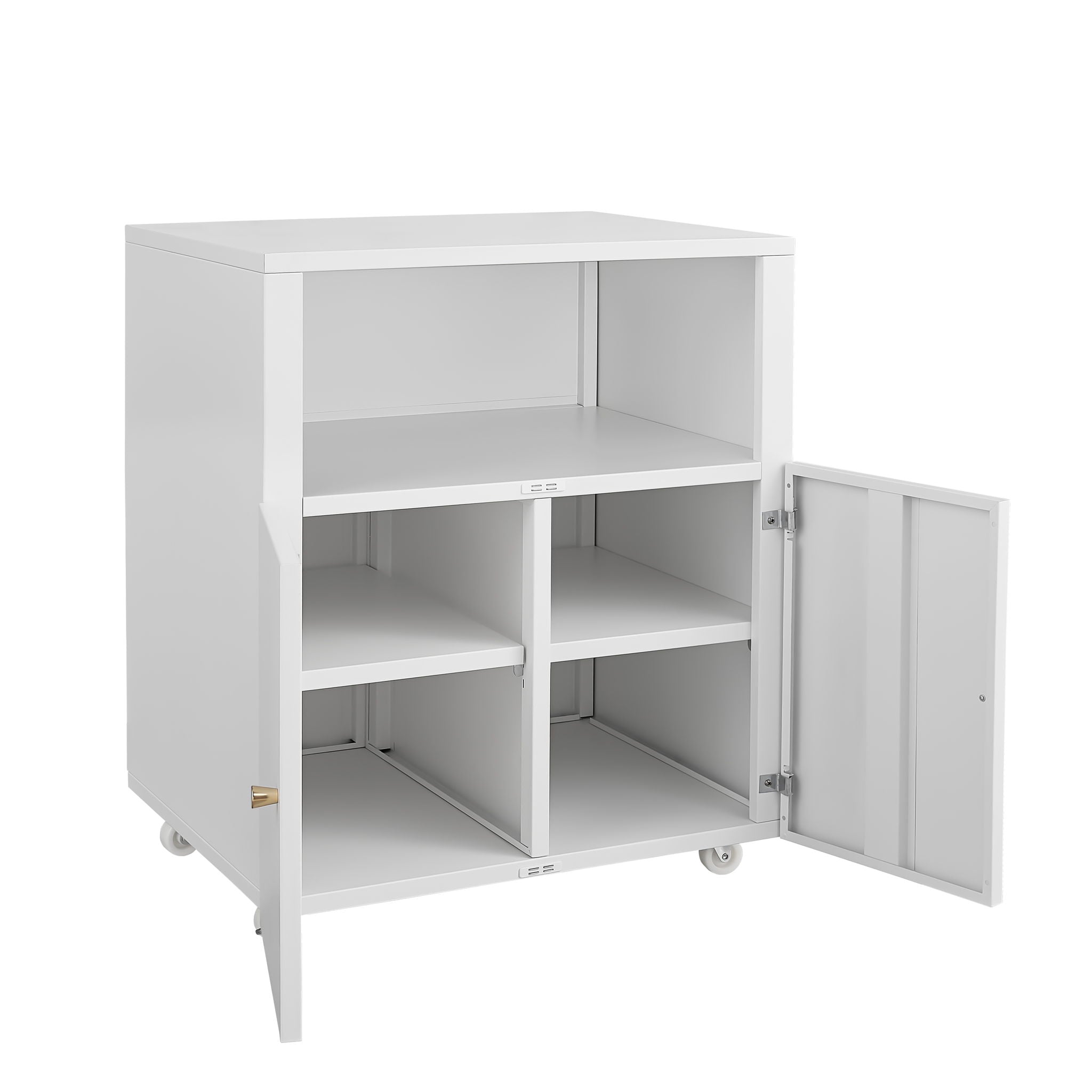 Home Office Printer Stand With Wheels And File Cabinet - Best Buy Furniture