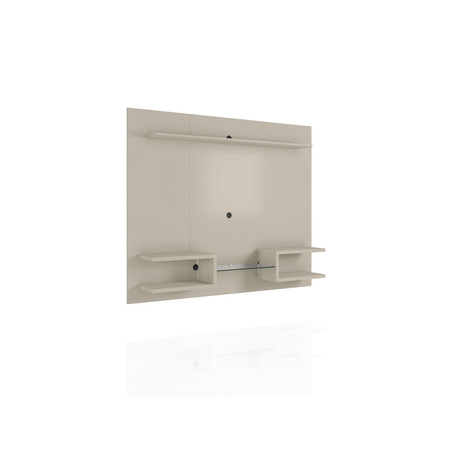 Plaza - TV Panel With Decorative Shelves
