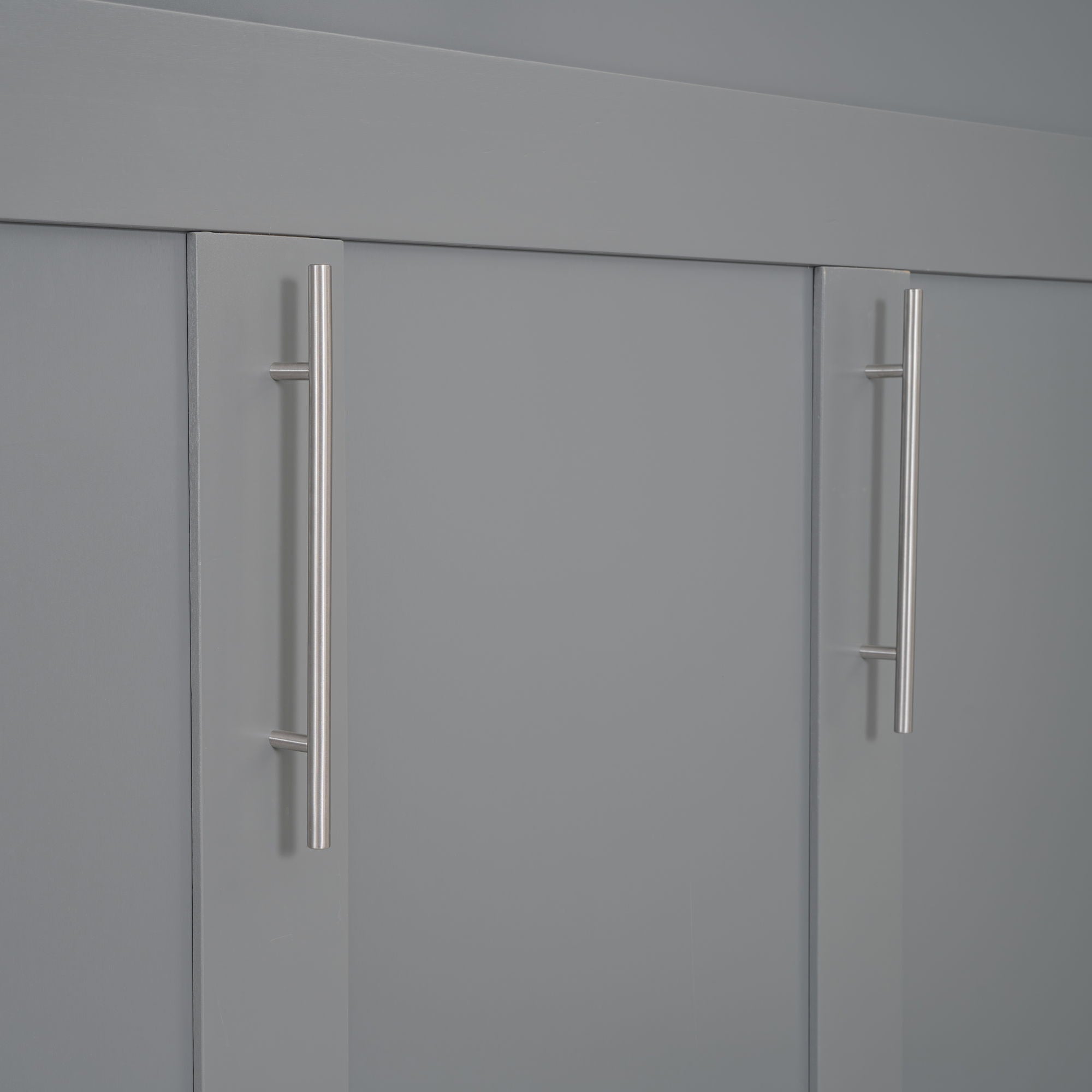 Murphy Wall Bed With LED Lights, Shelves And Drawers