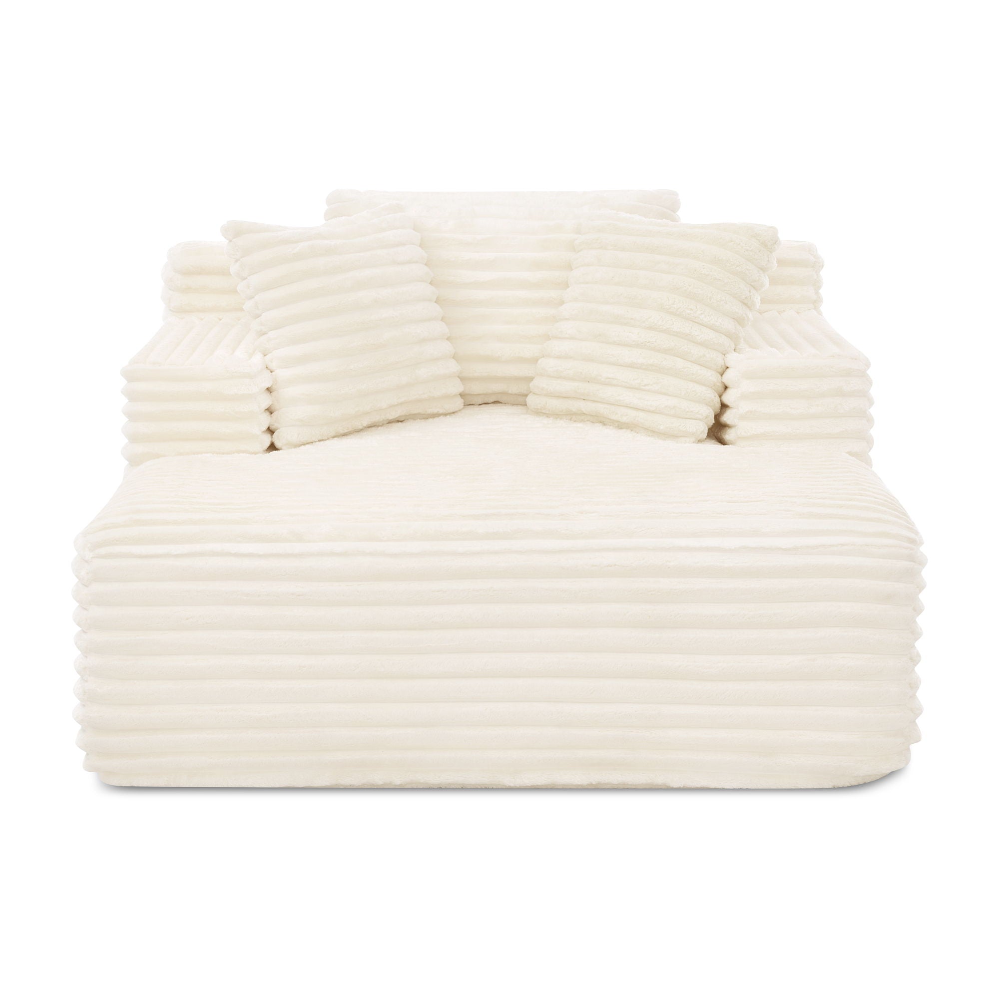 Chaise Lounge Sofa Bed With Deep Seat For Living Room
