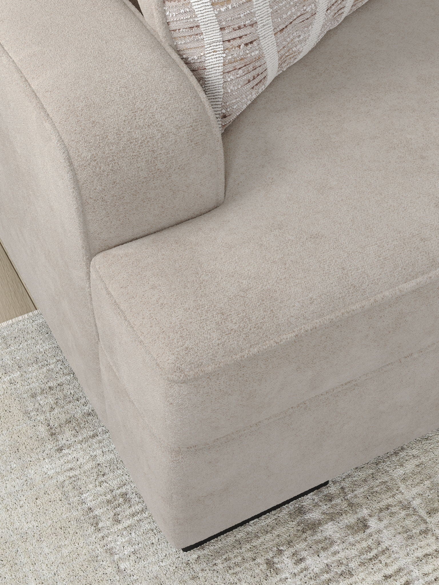 High Profile - Loveseat - Taupe - Best Buy Furniture