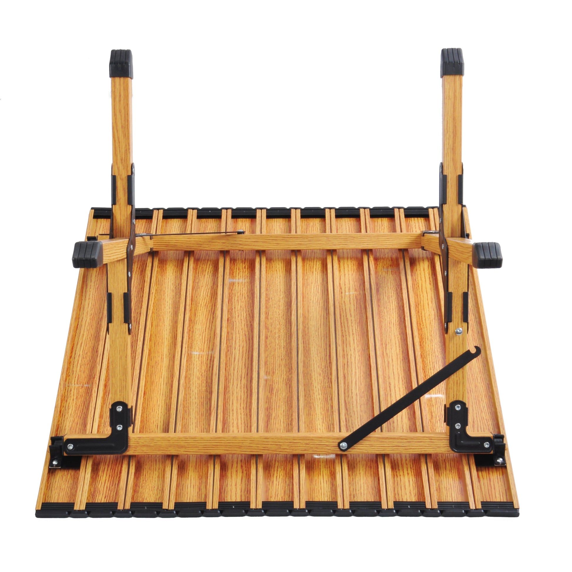 Portable picnic table, rollable aluminum alloy table top with folding solid X-shaped frame ZB1001MW - Best Buy Furniture