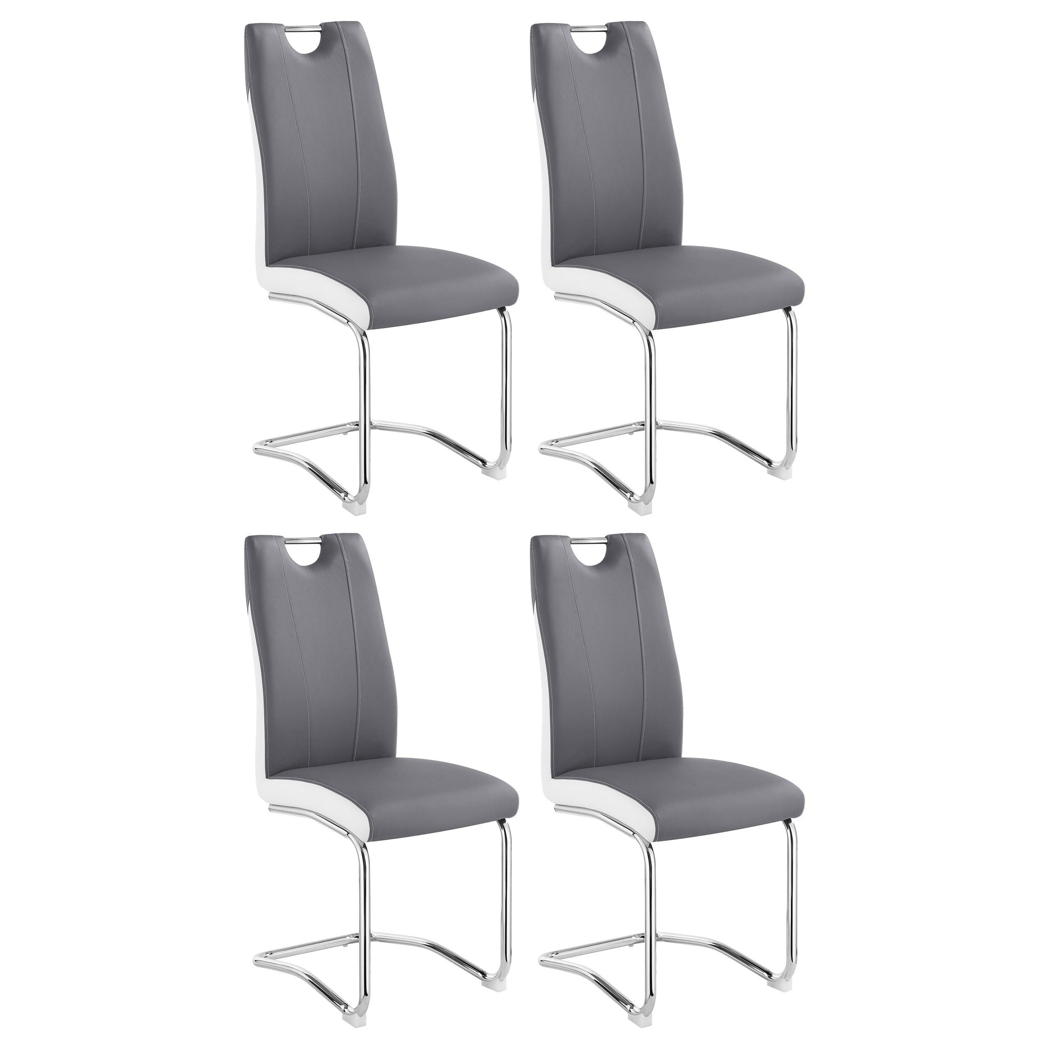 Jernigan - Upholstered Dining Side Chair (Set of 4) - Gray