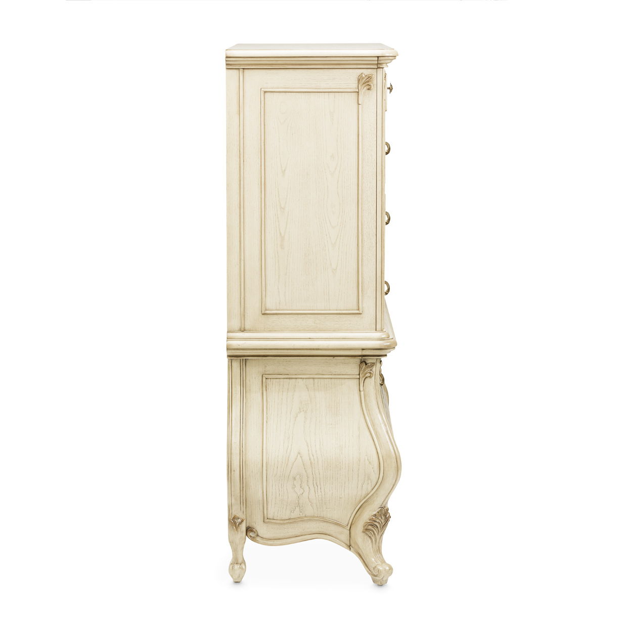 Platine de Royale - 6-Drawer Chest - Champagne - Best Buy Furniture