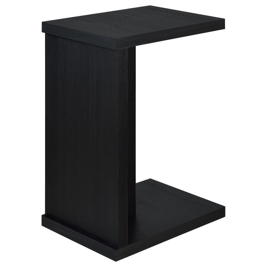 Clower - Engineered Wood C-Shaped Sofa Side Table