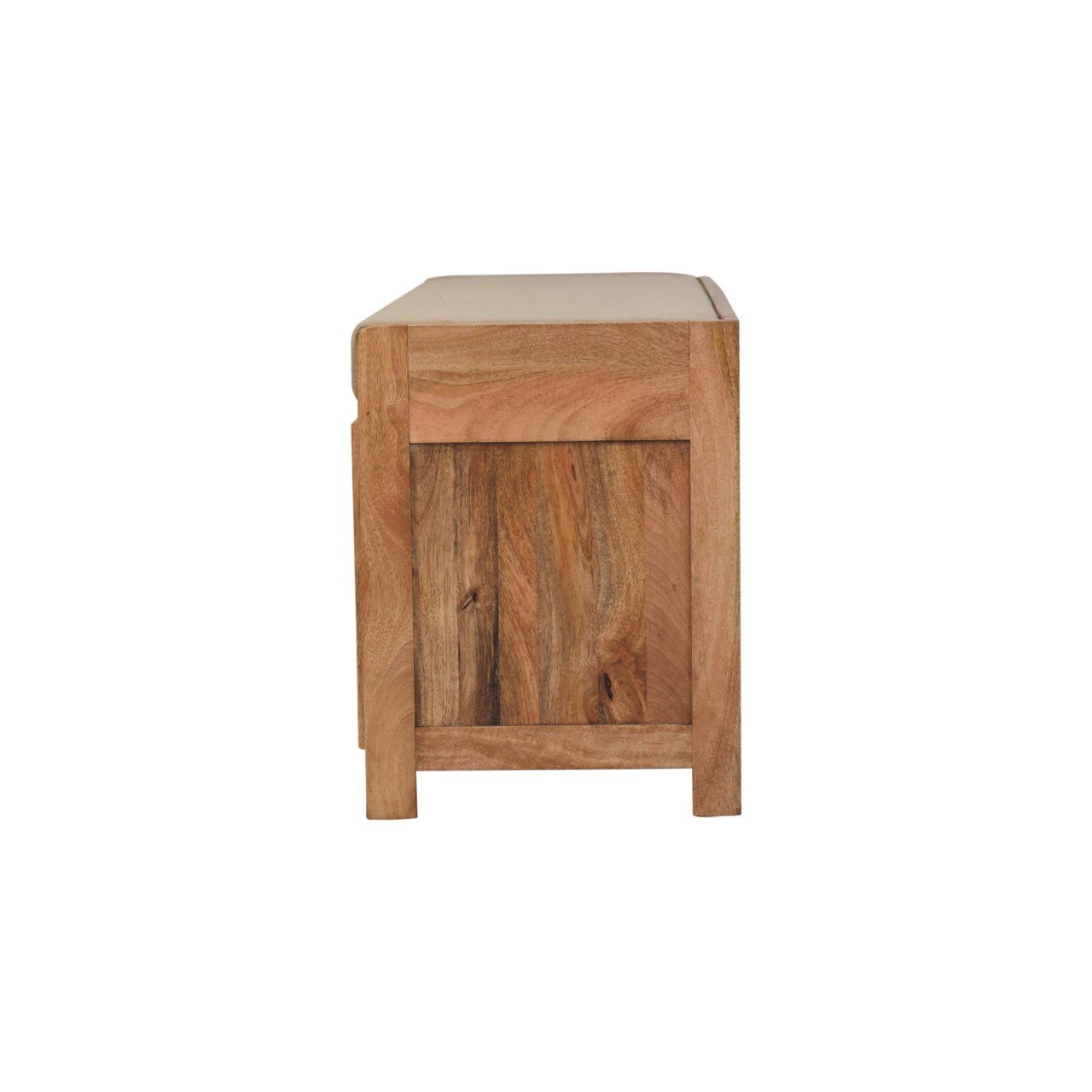 Shutter Shoe Bench, 3 Drawer - Oak - Best Buy Furniture