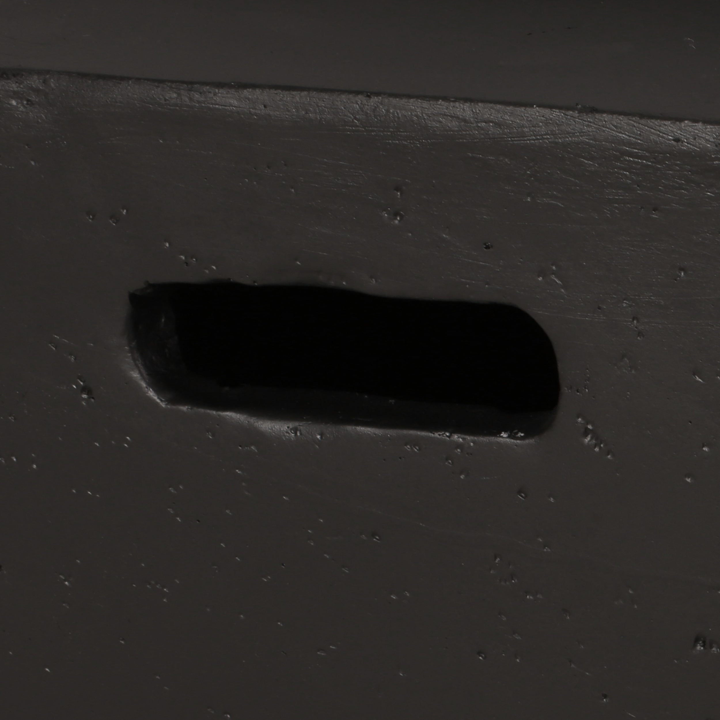 Outdoor 29' Square MgO Wood-Burning Fire Pit, Dark Gray